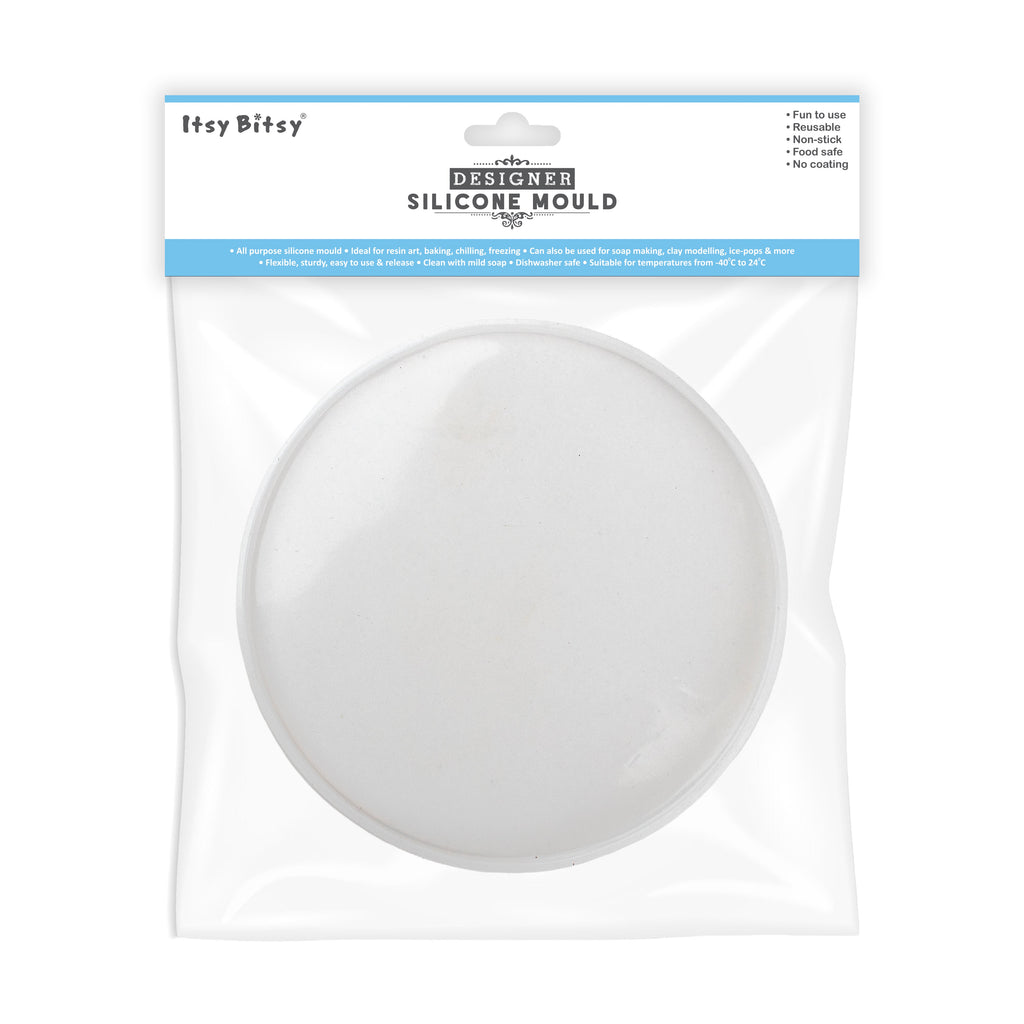 Silicone Mould Round Dia 5Inch X D8mm 1pc