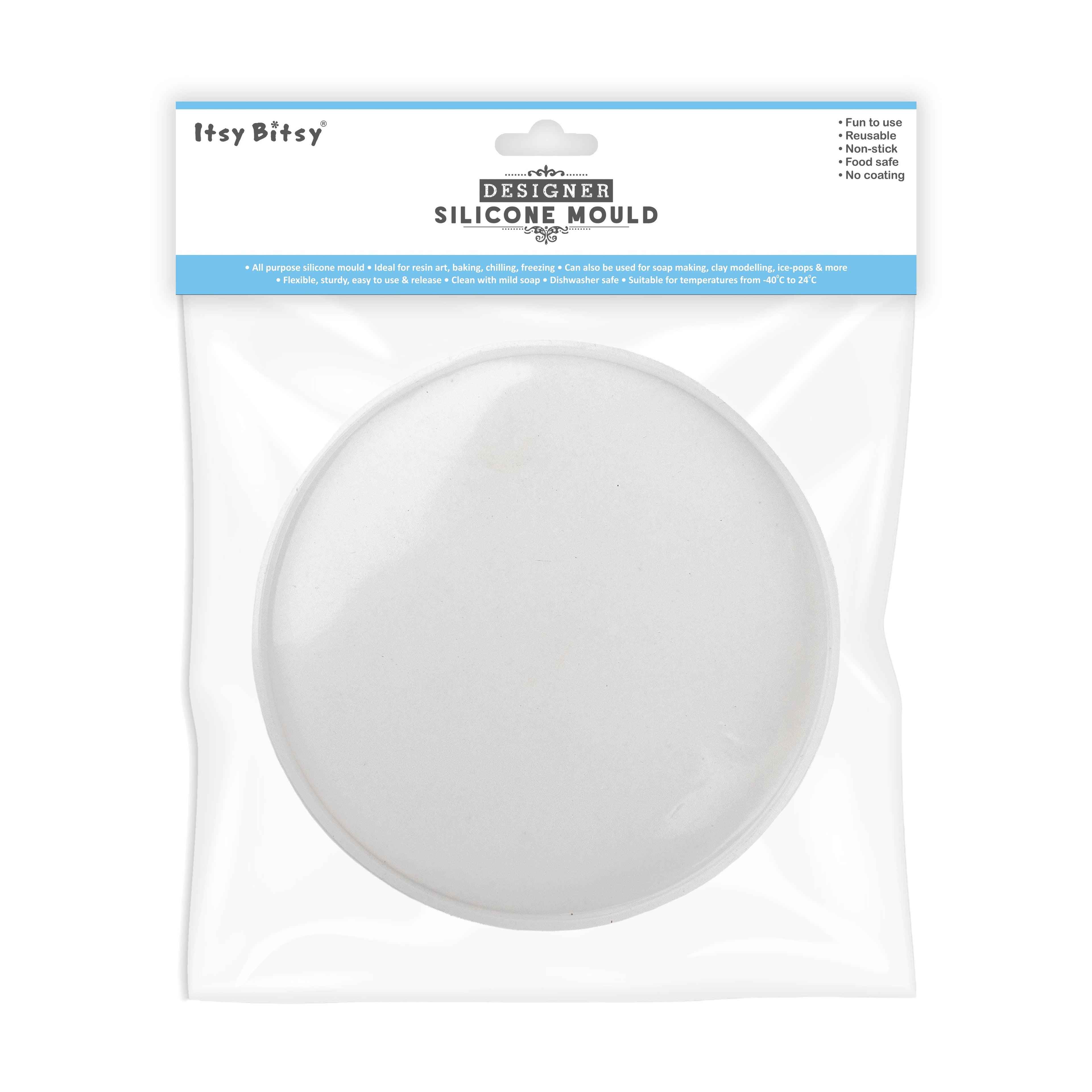 Silicone Mould Round Dia 5Inch X D8mm 1pc
