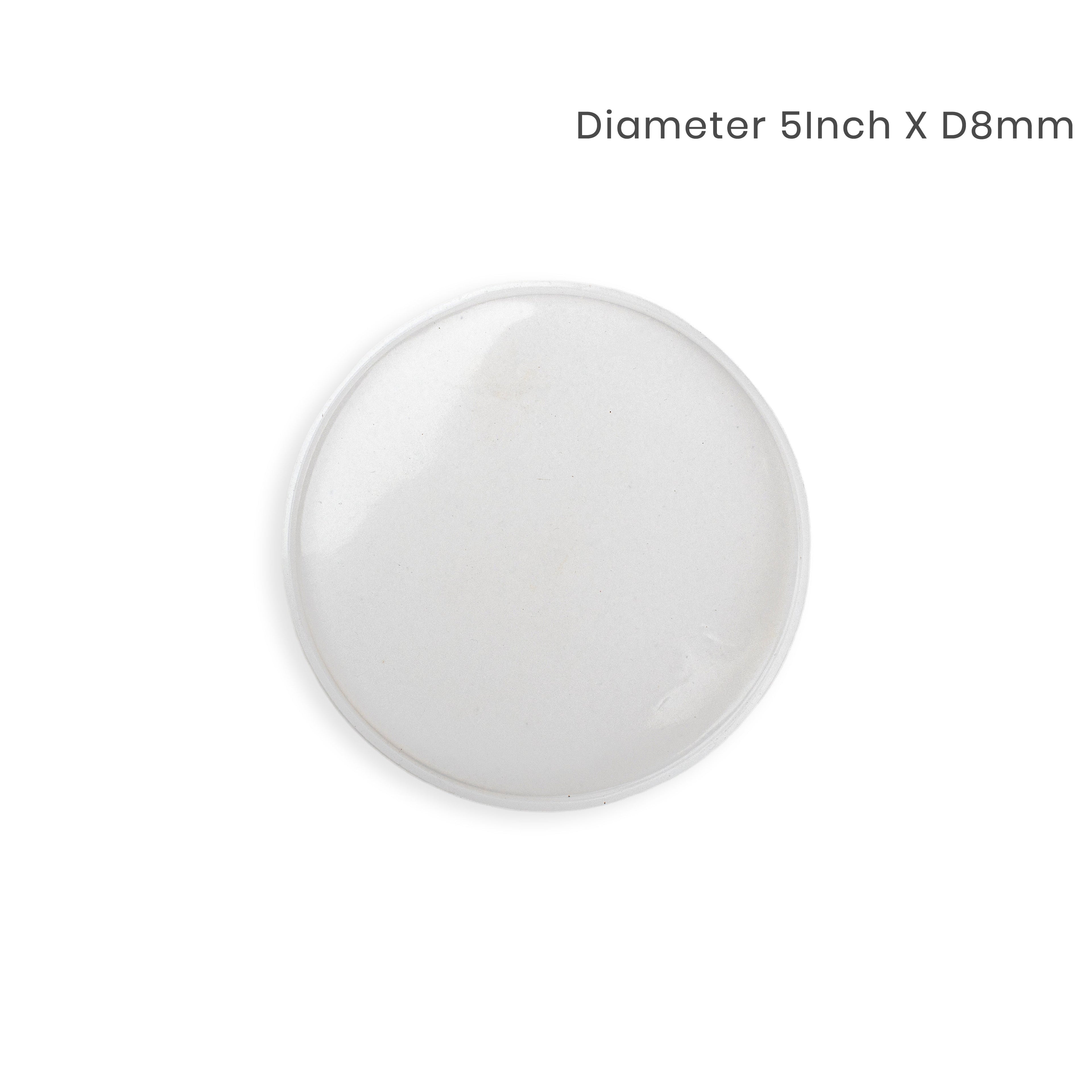 Silicone Mould Round Dia 5Inch X D8mm 1pc