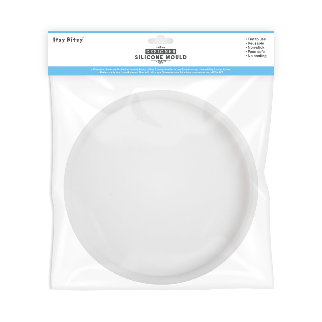 Silicone Mould Round Dia 8Inch X D20mm 1pc