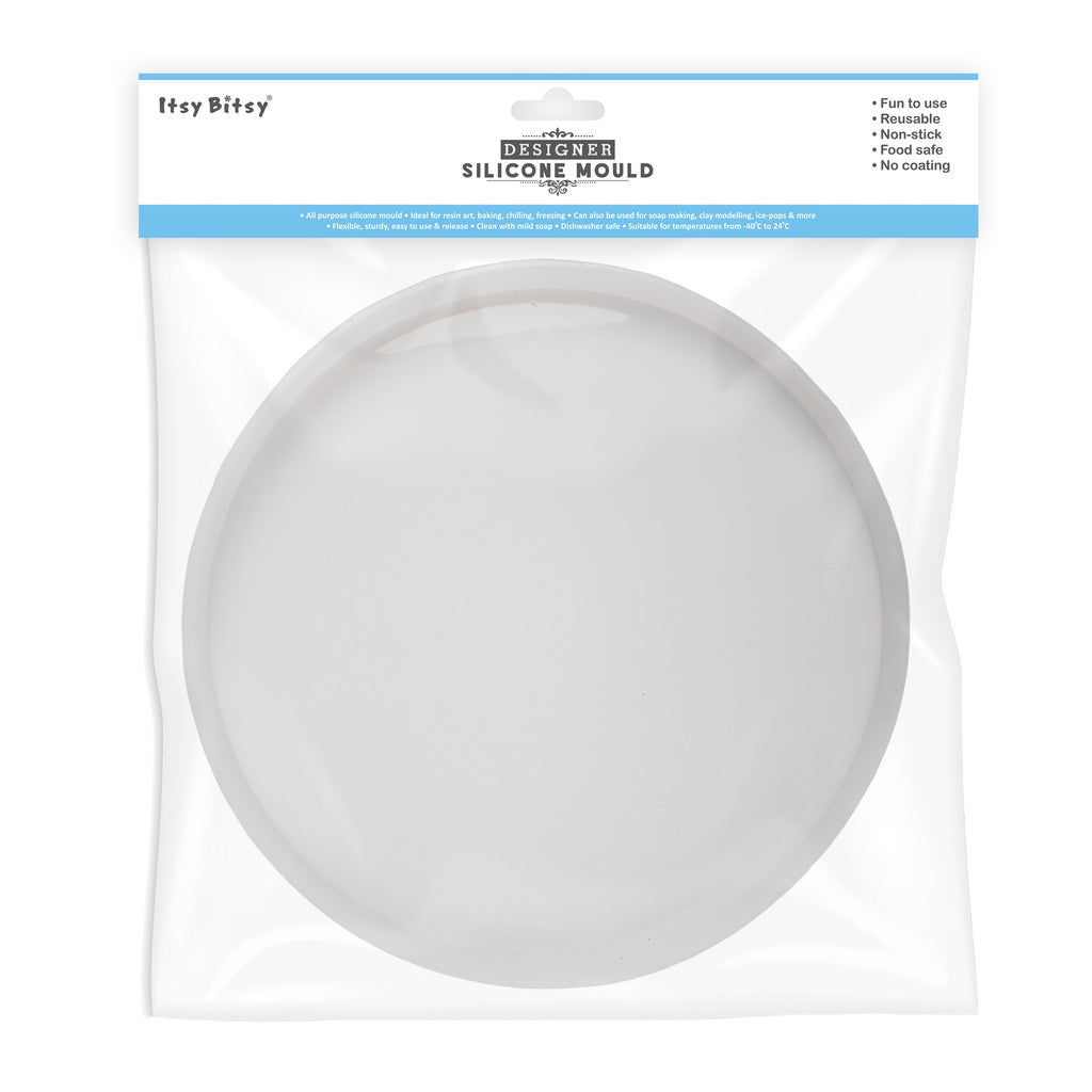 Silicone Mould Round Dia 10Inch X D15mm 1pc