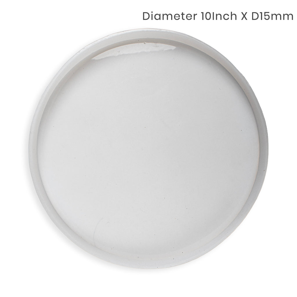 Silicone Mould Round Dia 10Inch X D15mm 1pc