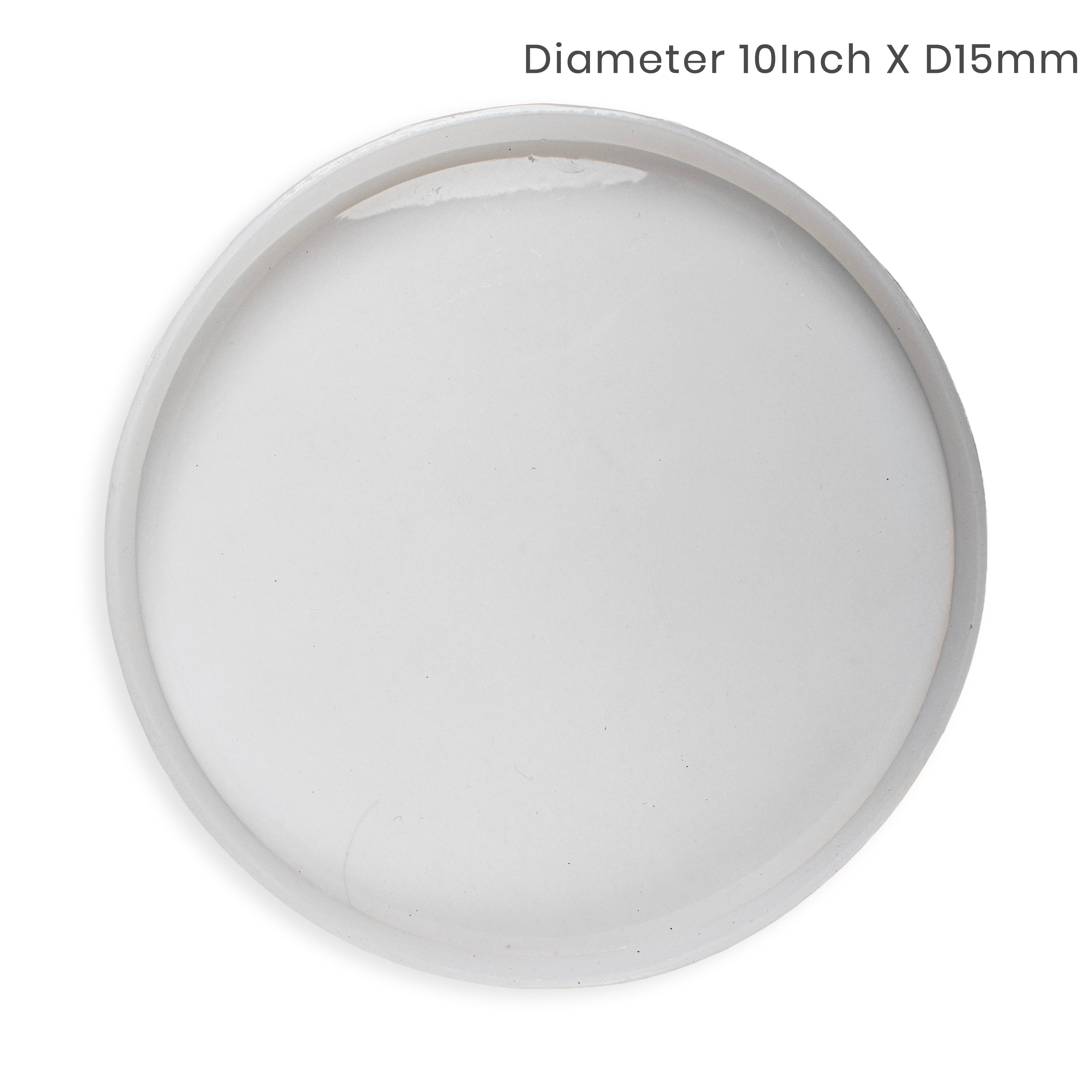 Silicone Mould Round Dia 10Inch X D15mm 1pc