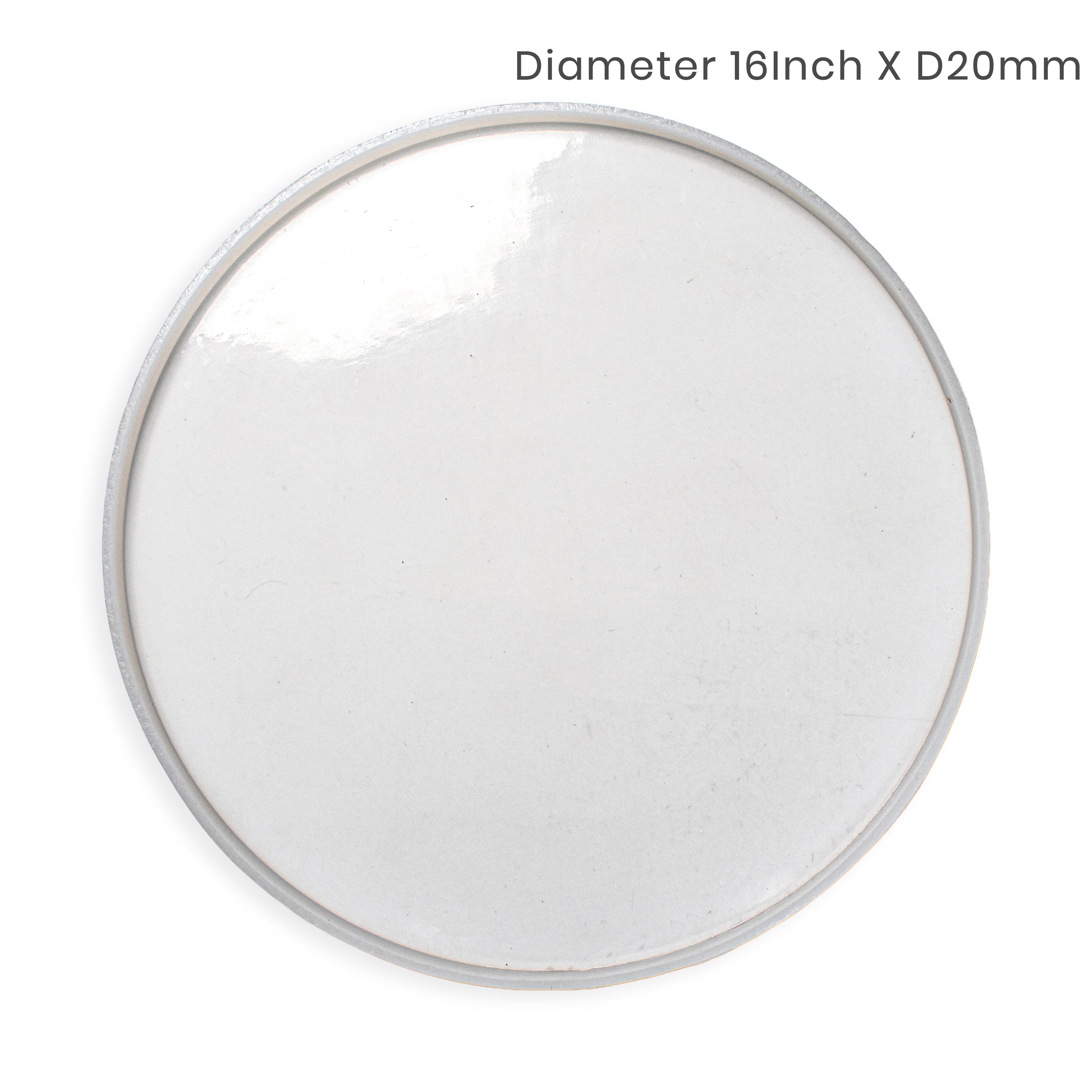 Silicone Mould Round Dia 16Inch X D20mm 1pc