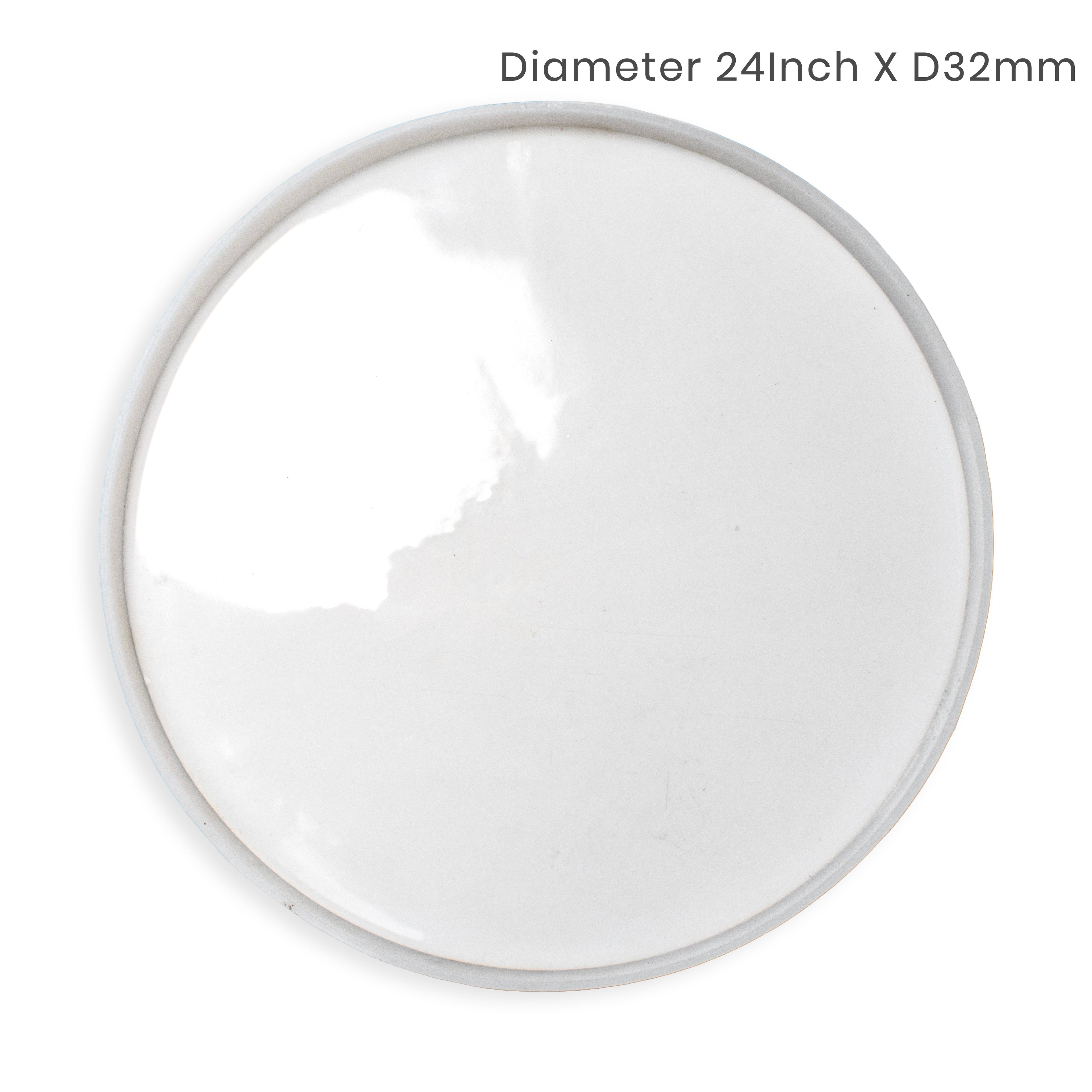 Silicone Mould Round Dia 24Inch X D32mm 1pc