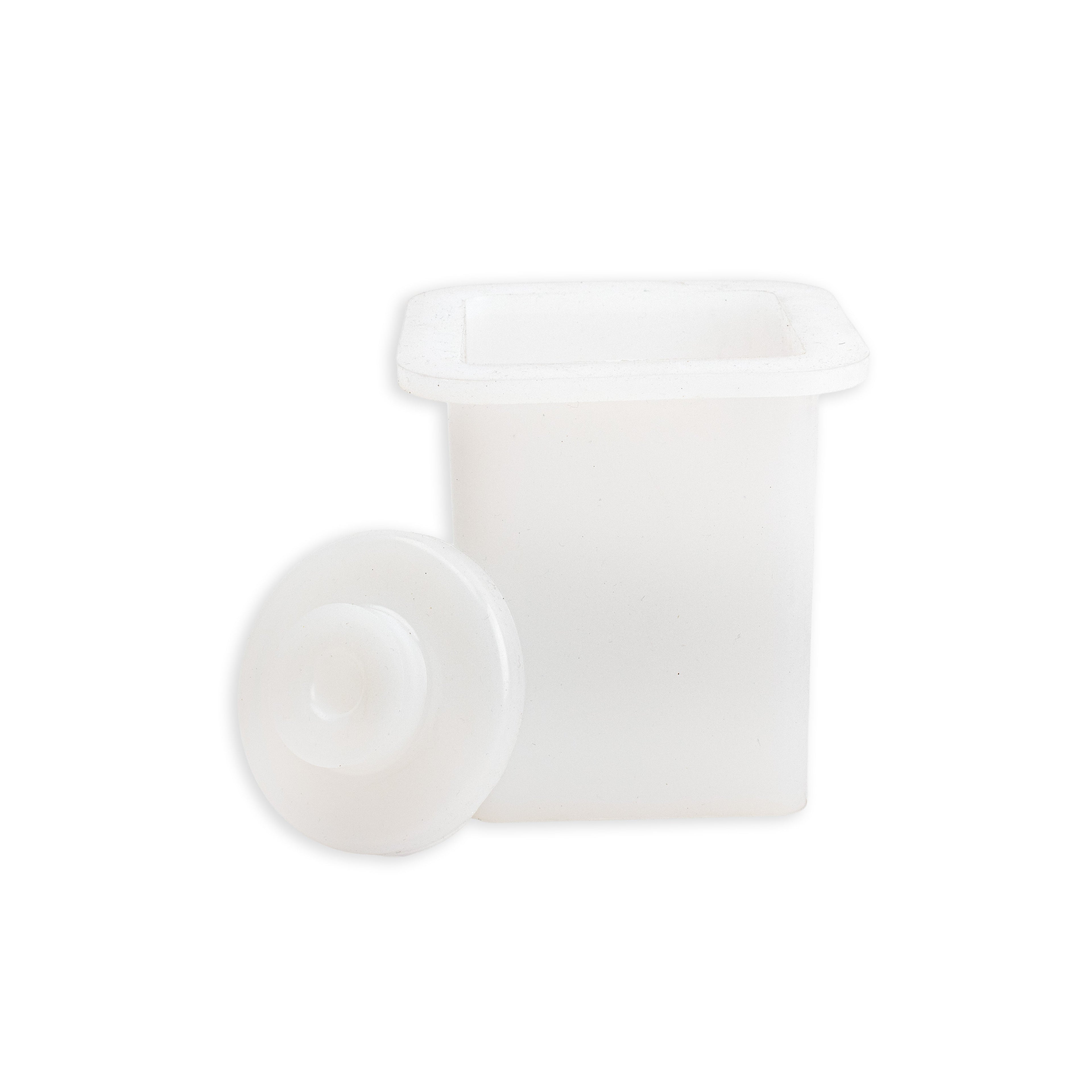 Silicone Mould Dispenser Bottle Without Pump Square 10 X 8cm X D10cm 1pc