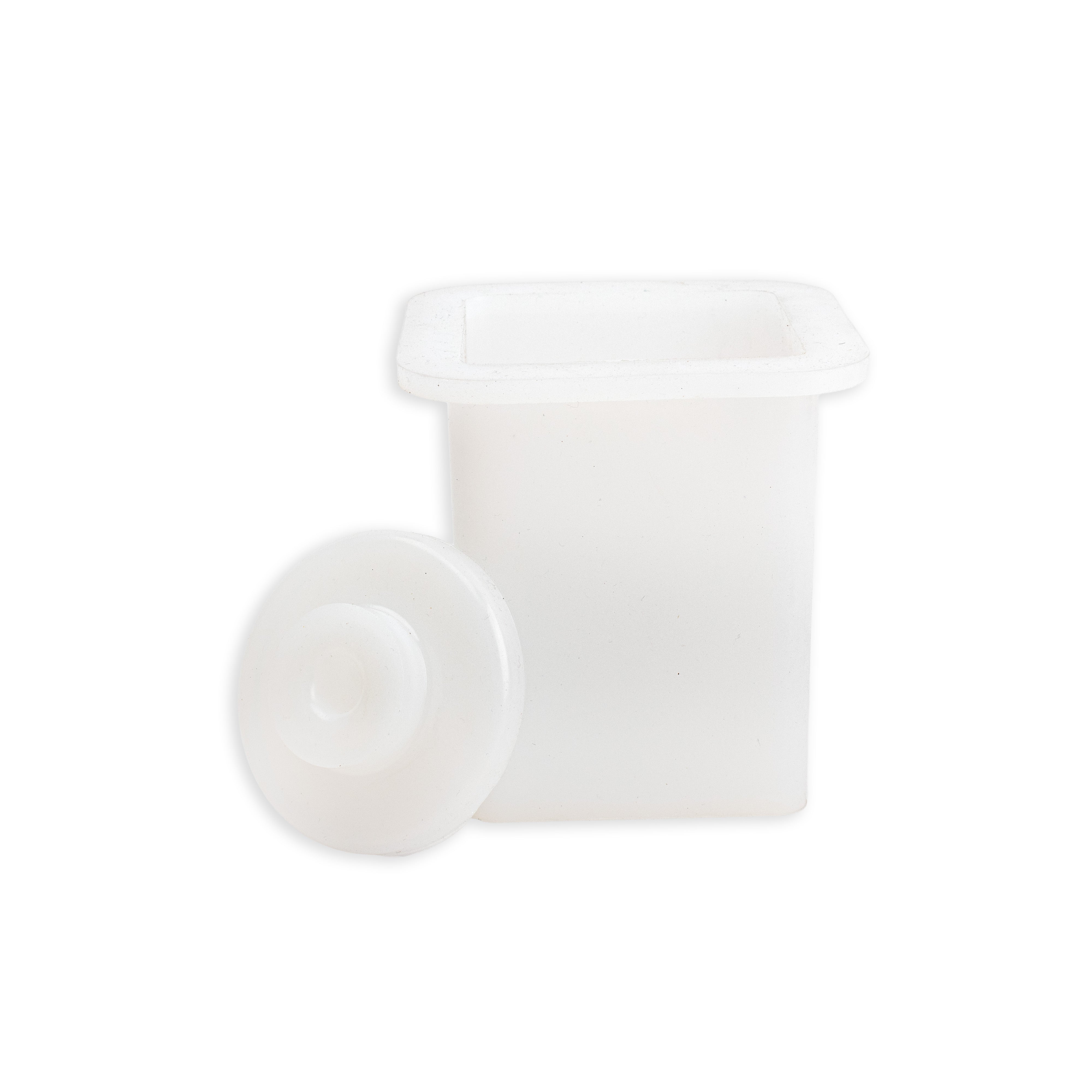Silicone Mould Dispenser Bottle Without Pump Square 10 X 8cm X D10cm 1pc