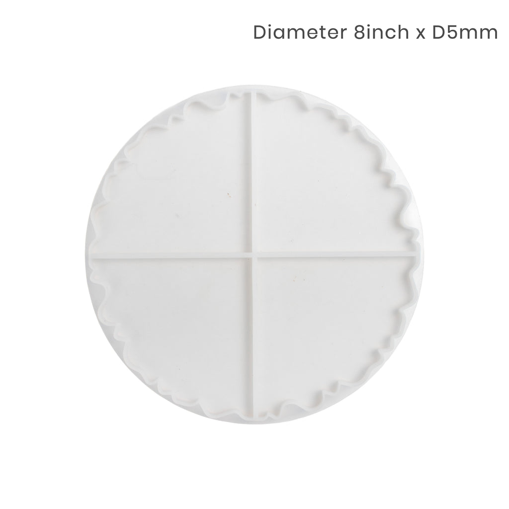 Silicone Mould Pizza Coaster 8Inch X D5mm 1pc