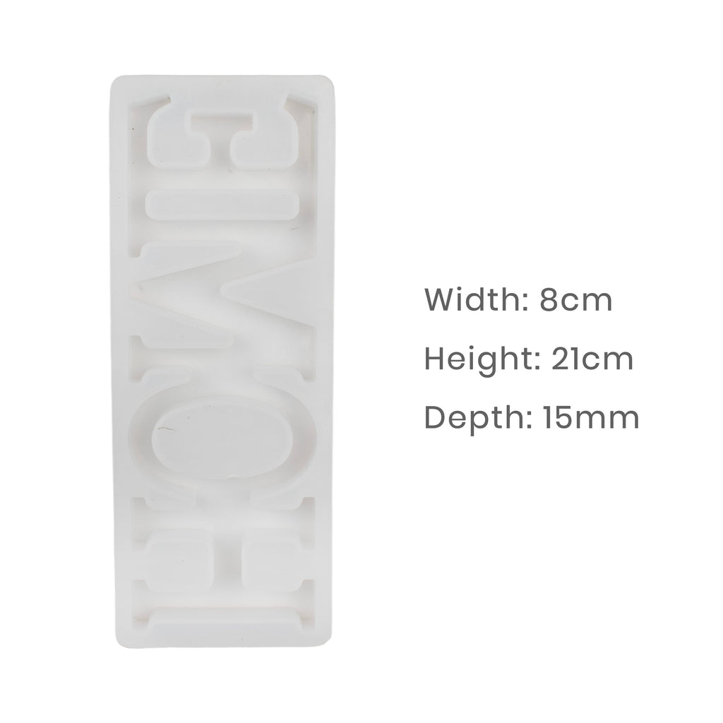Silicone Mould Home 21 X 8cm X D15mm 1pc