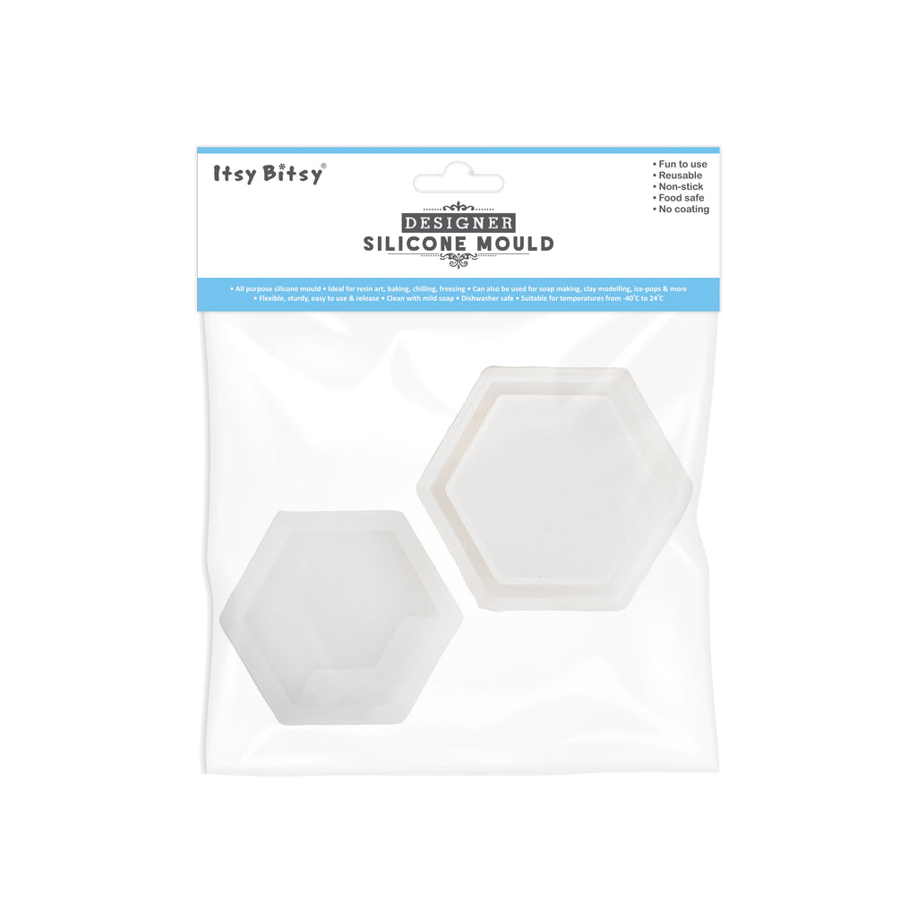 Silicone Mould Hexagon Gift Box 8 X 9cm X D40mm 1pc