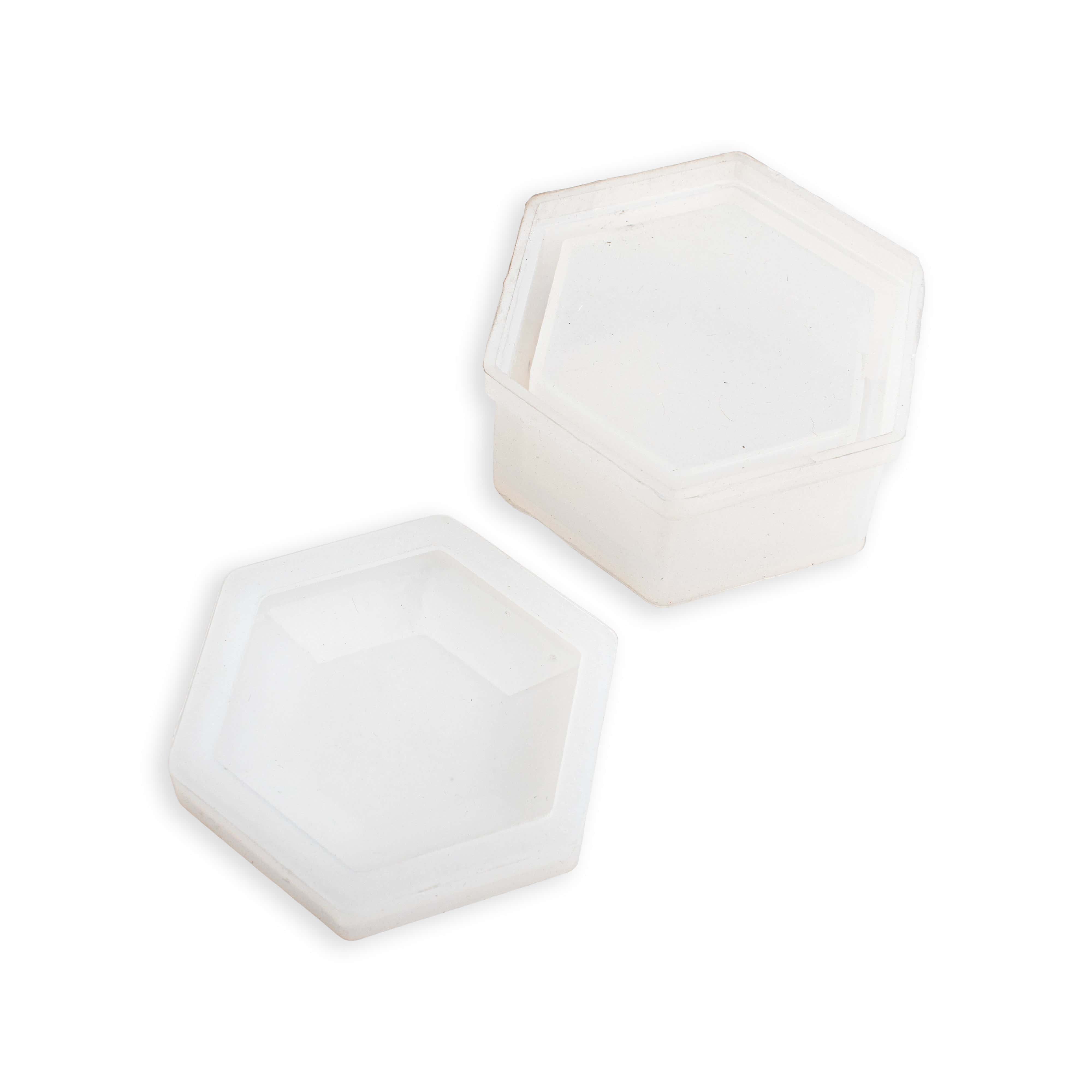 Silicone Mould Hexagon Gift Box 8 X 9cm X D40mm 1pc