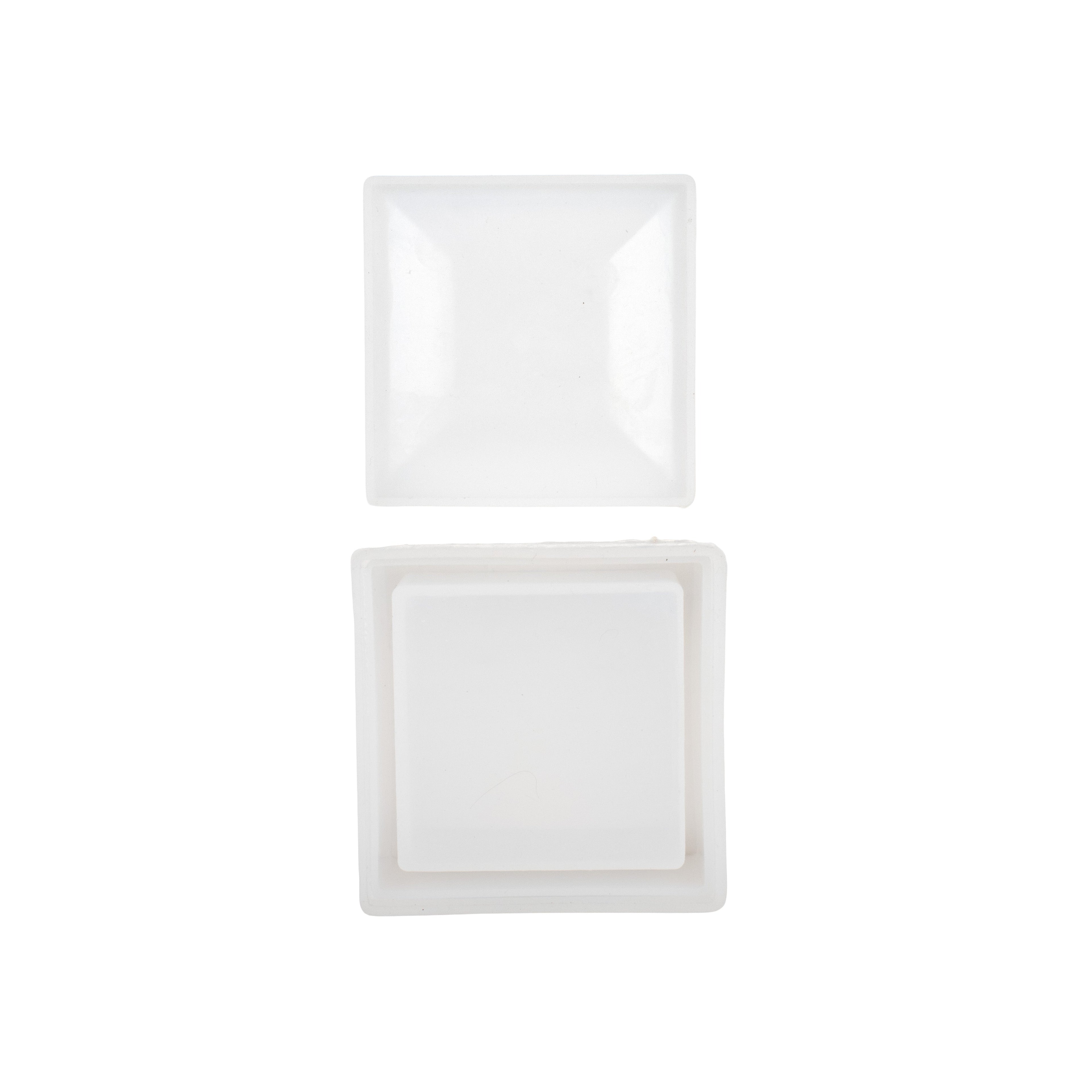 Silicone Mould Square Gift Box 7.5 X 7.4cm X D1.2cm 1pc