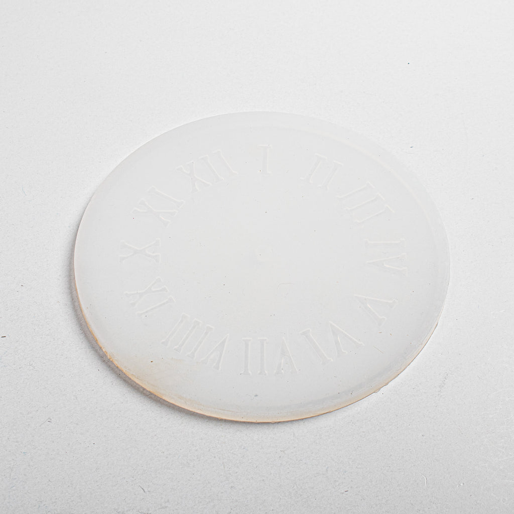 Silicone Mould Clock Dia 8Inch X D8mm 1pc