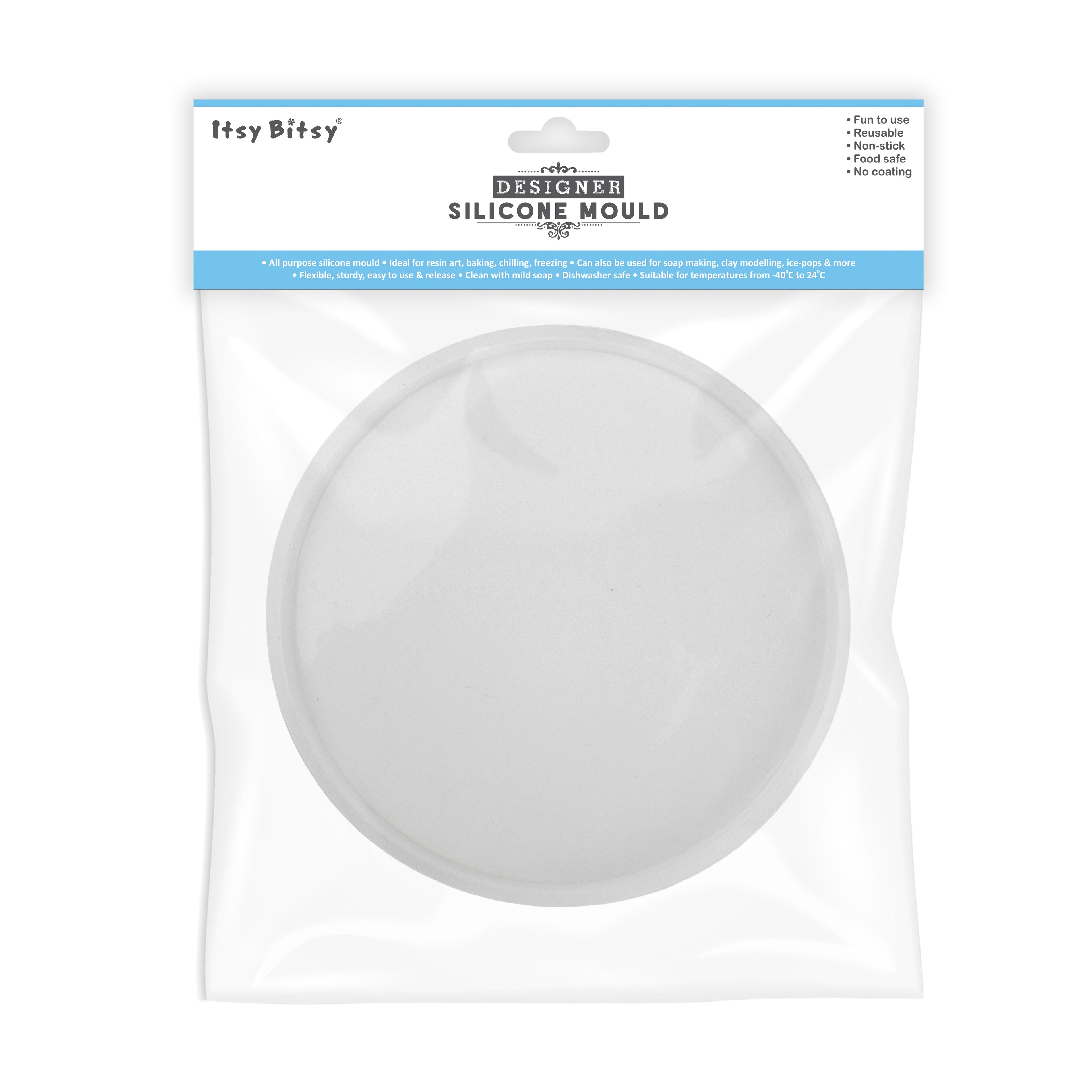 Silicone Mould Round Dia 6Inch X D8mm 1pc