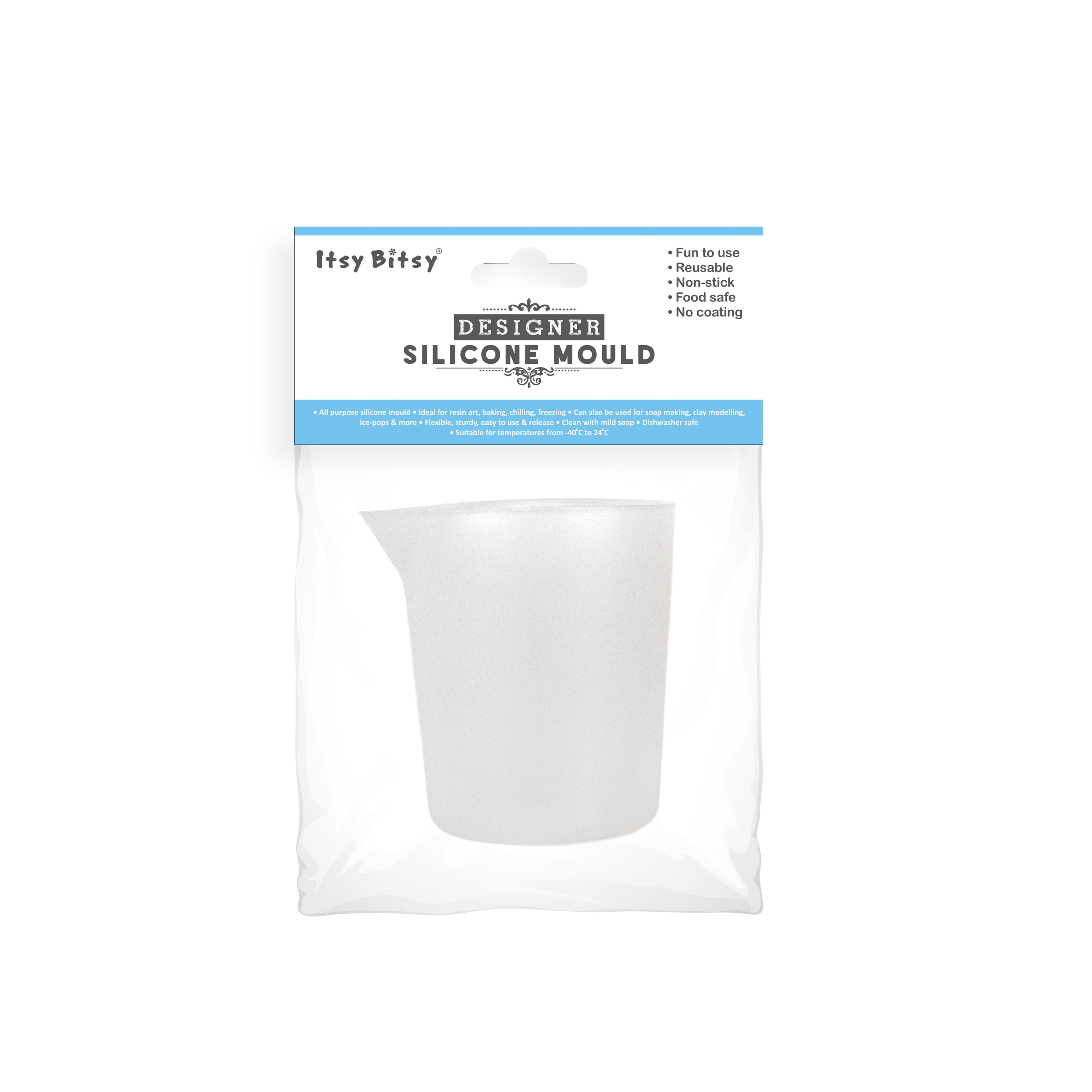 Silicone Mould Measuring Cup With Stick 100ml 7 X 5cm 1pc