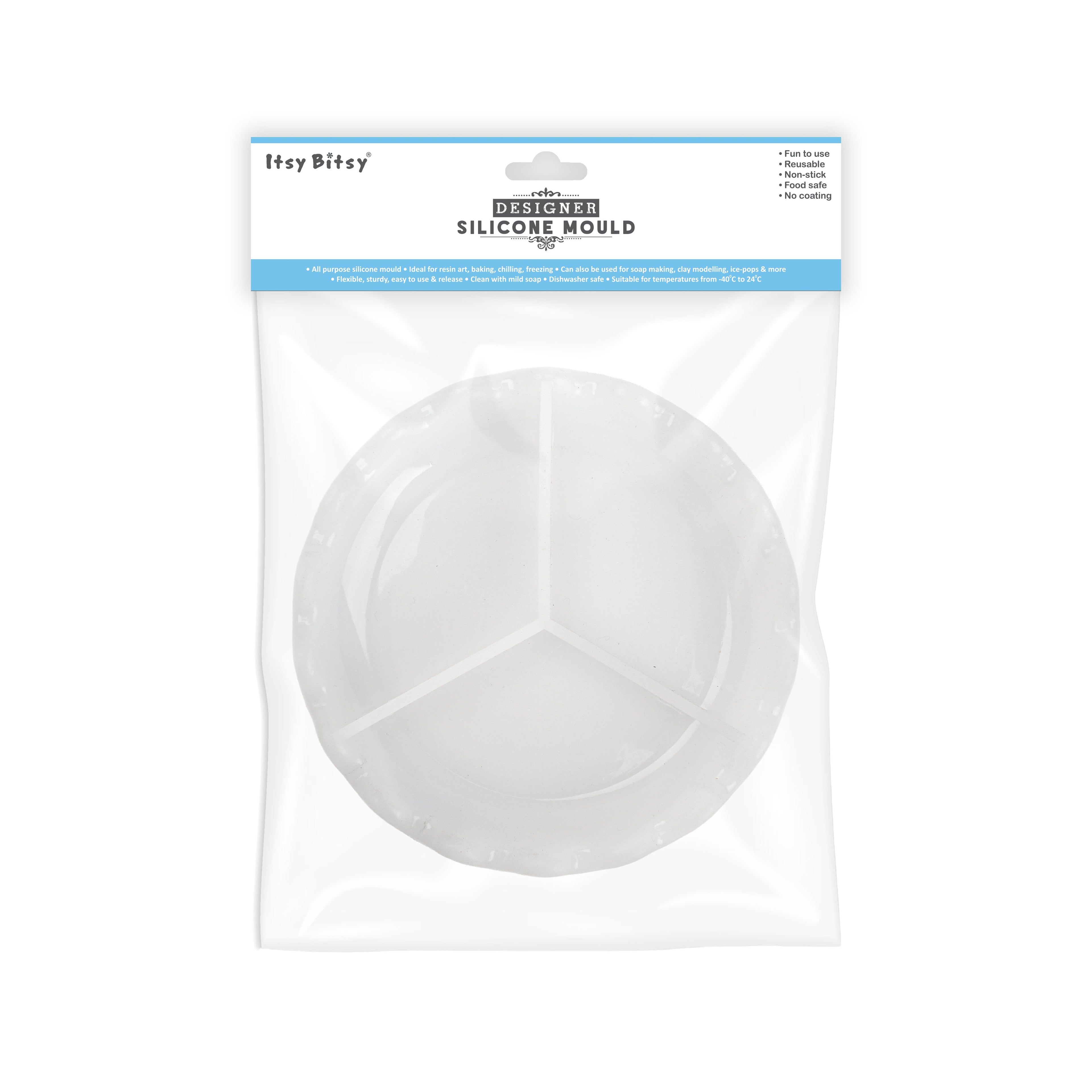 Silicone Dish Mould Dia 5Inch X D20mm 1pc