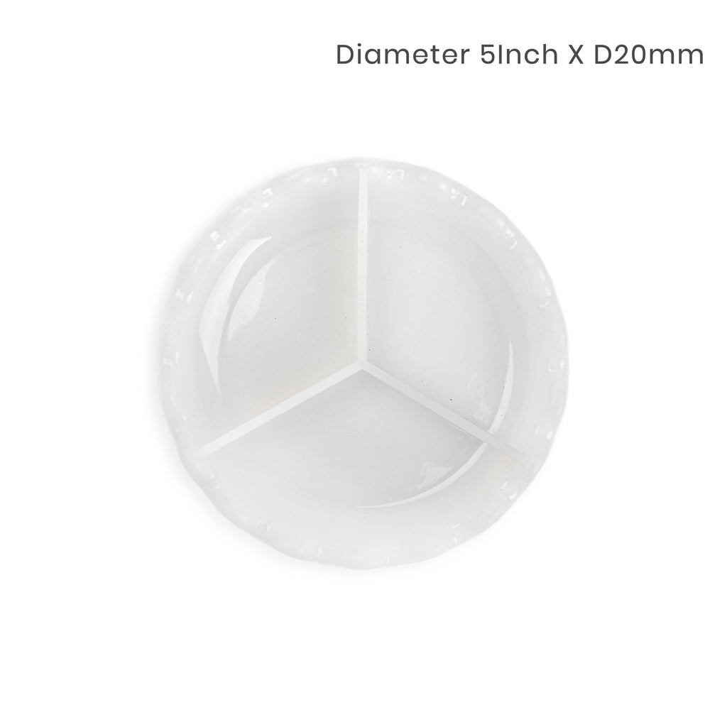 Silicone Dish Mould Dia 5Inch X D20mm 1pc