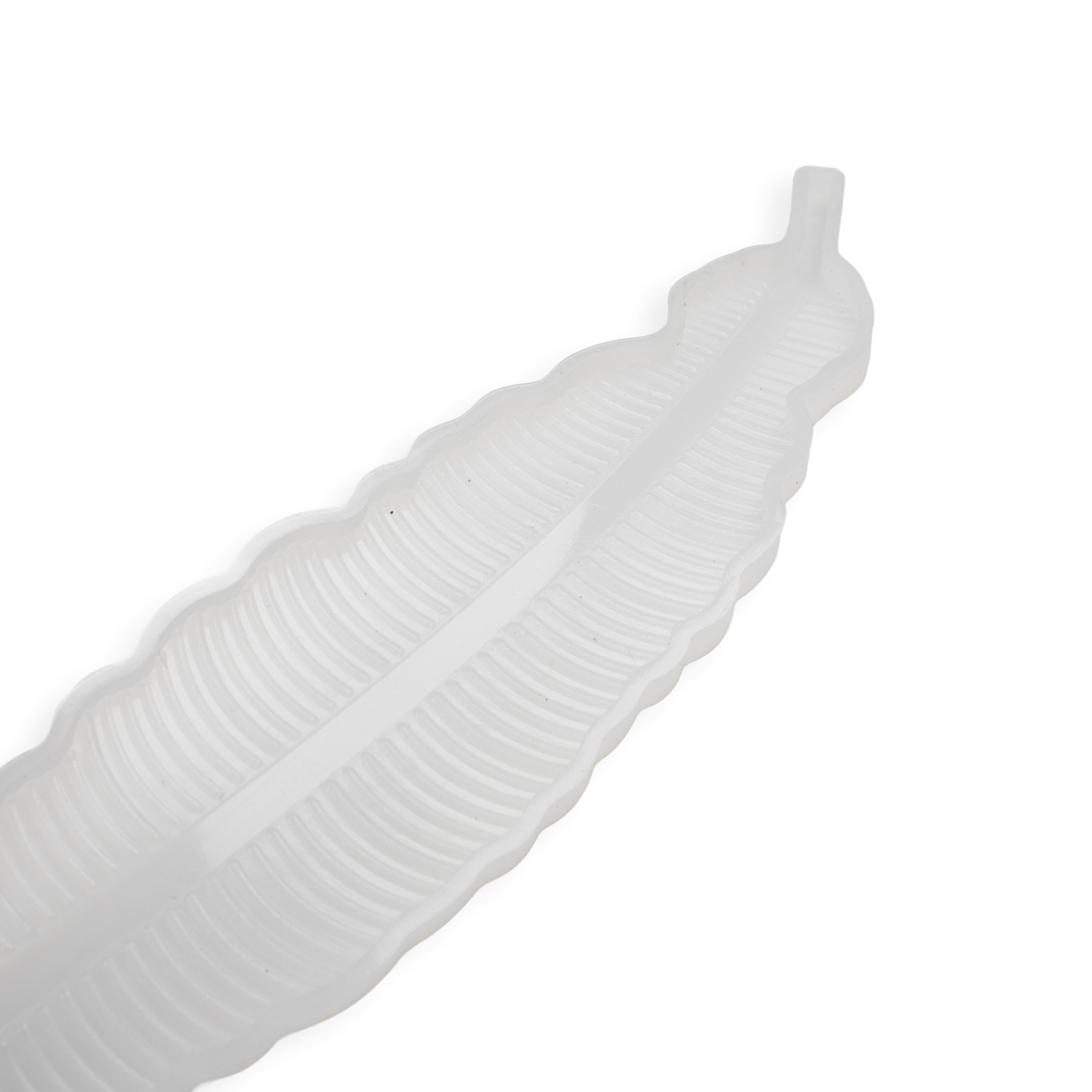 Silicone Mould Feather 15 X 3cm X D3mm 1pc