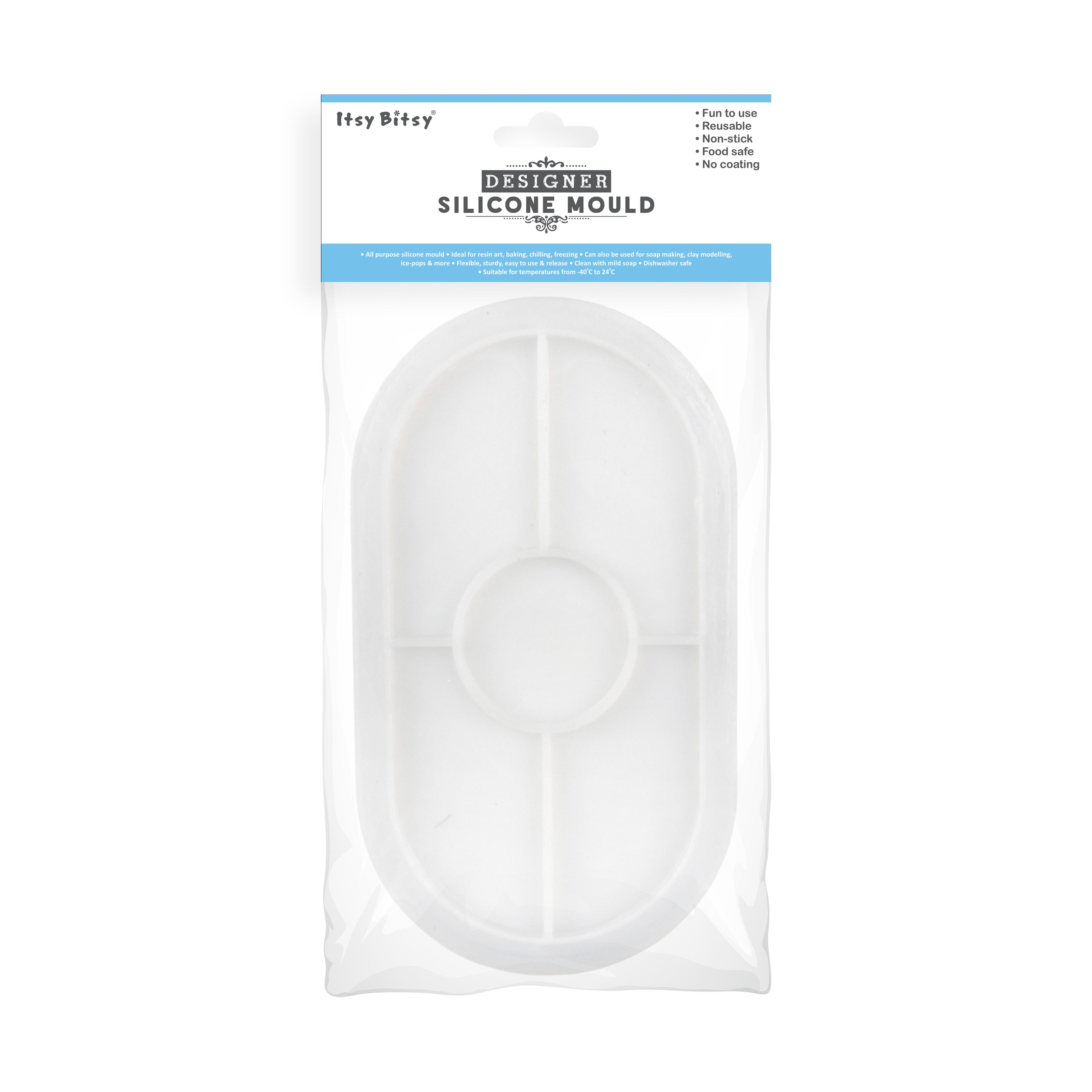 Silicone Mould Capsule Tray 11 X 21cm X D10mm 1pc