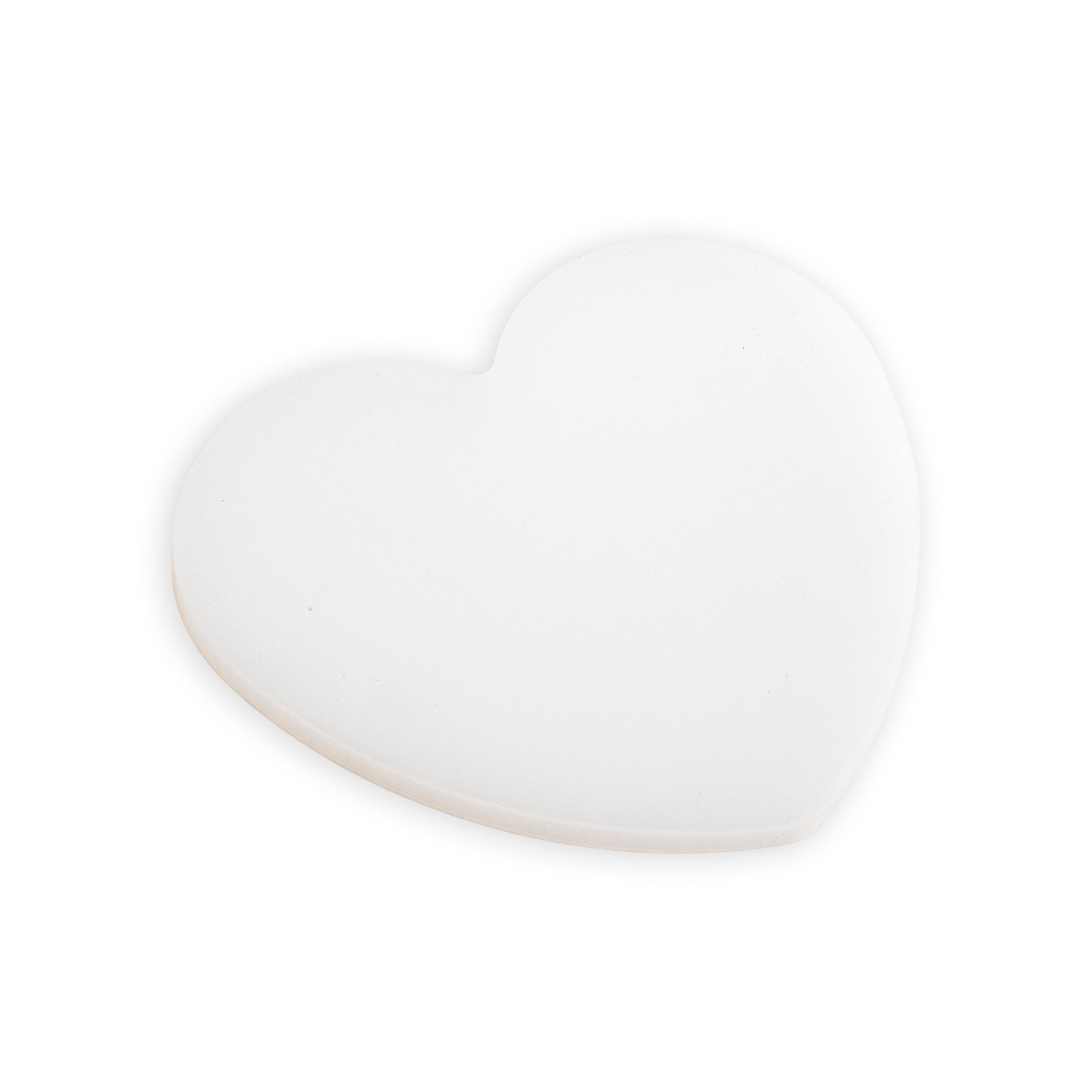 Silicone Mould Heart 6Inch X D8mm 1pc