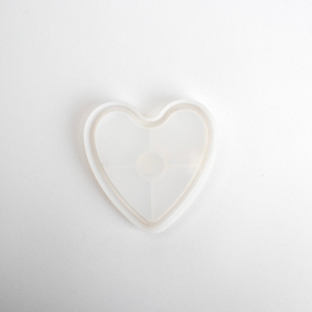 Silicone Mould Heart Border 4Inch X D10mm 1pc