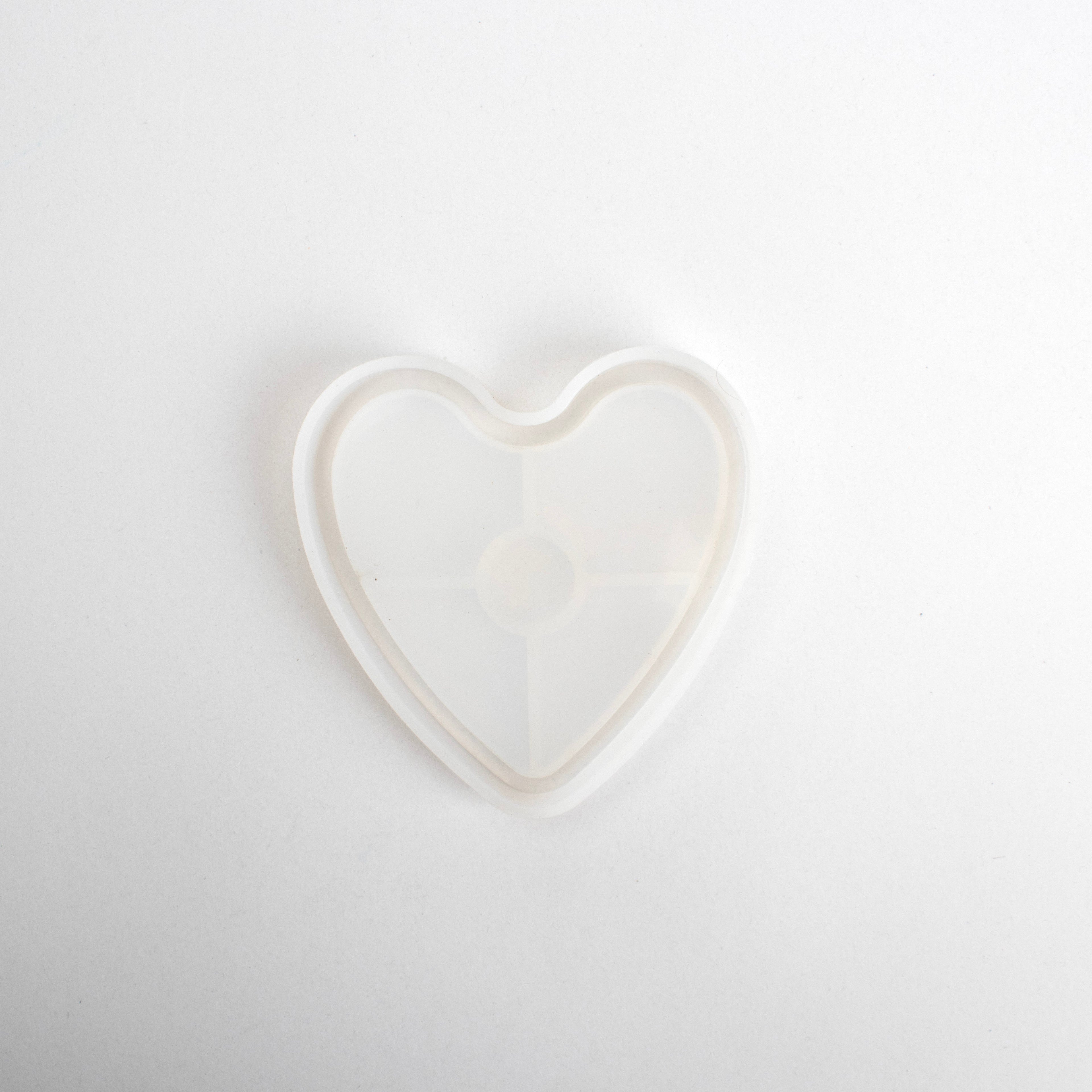 Silicone Mould Heart Border 4Inch X D10mm 1pc