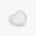 Silicone Mould Heart Pendant 4 X 4cm X D4mm 1pc