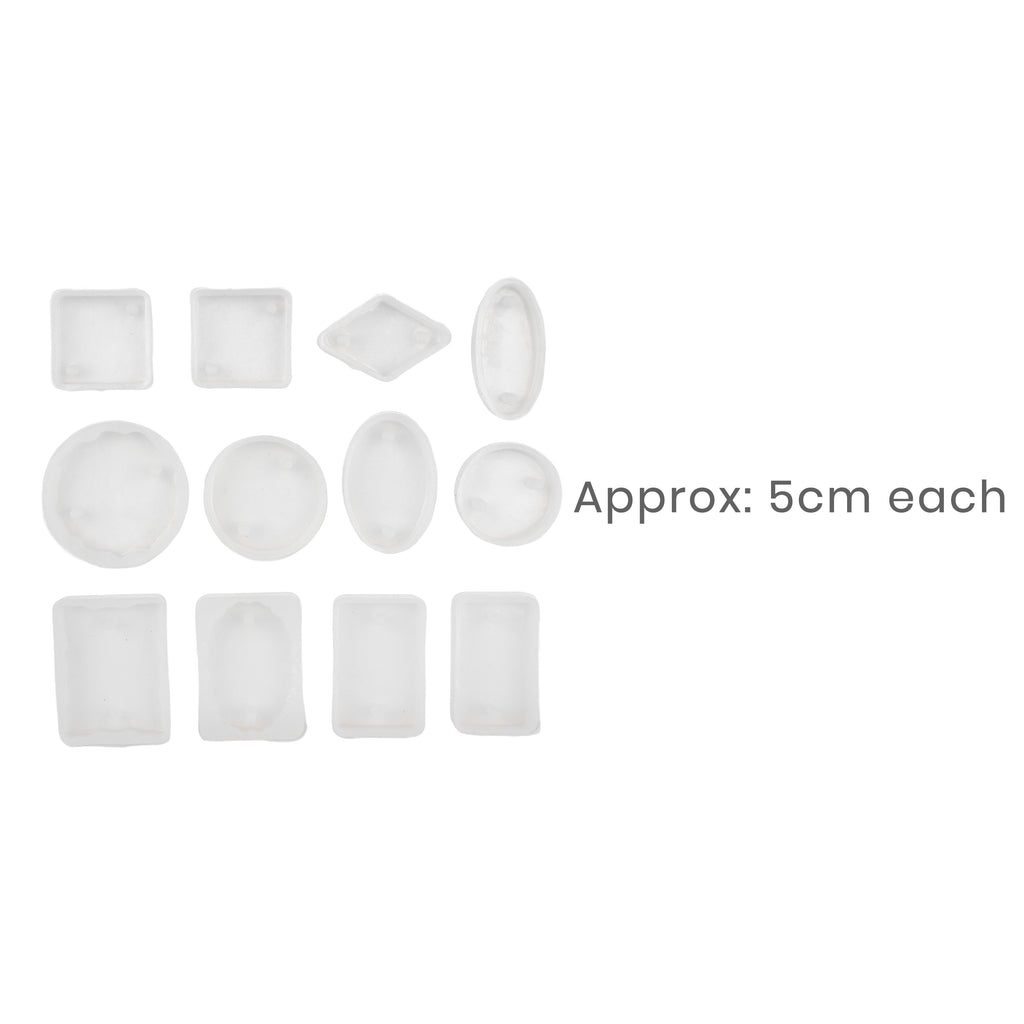 Silicone Mould Rakhi 5cm X D5mm 12pc Set