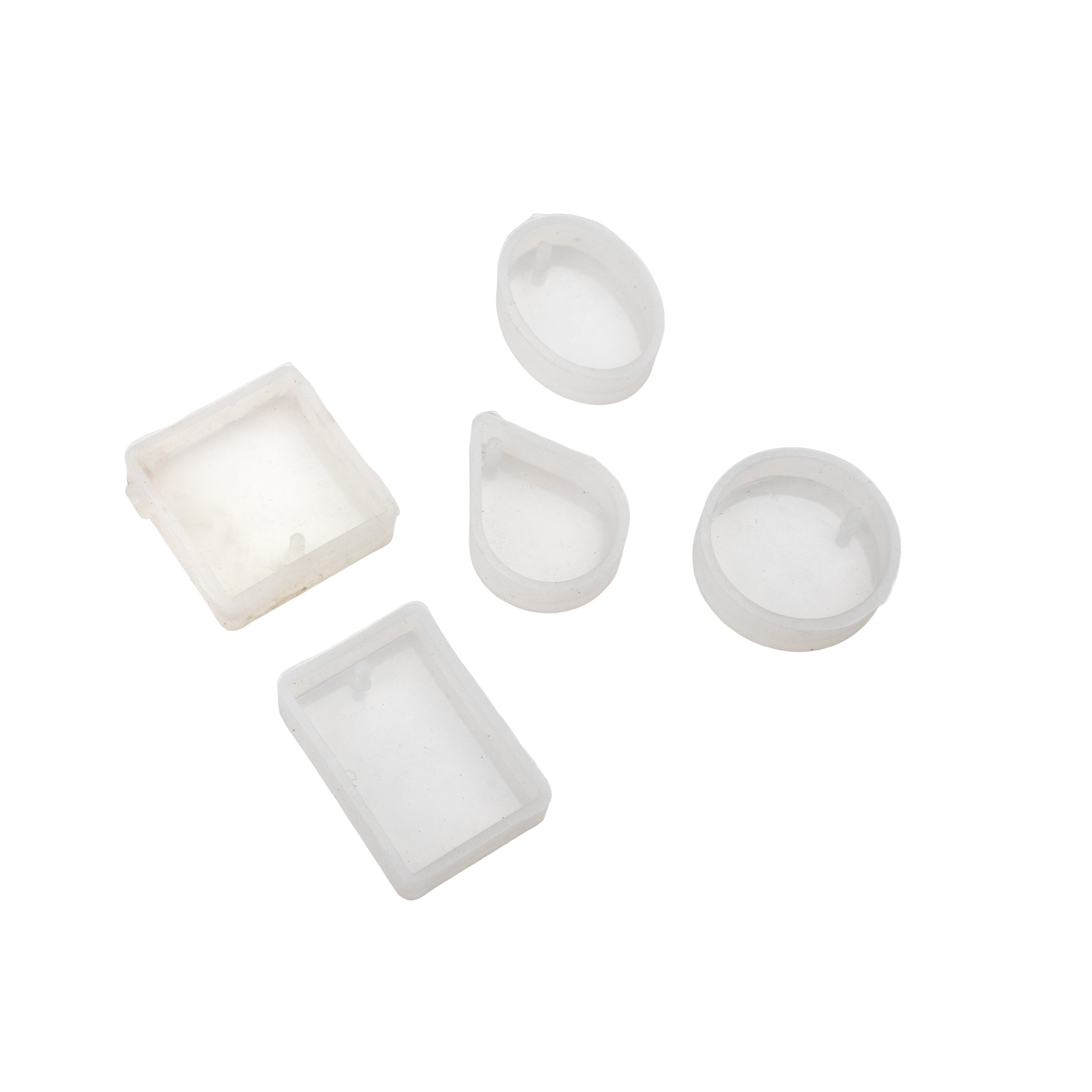 Silicone Mould Pendant 5cm X D5mm 12pc Set