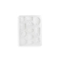 Silicone Mould Earrings and pendants 12 Cavity 15 X 12cm X D5mm 1pc