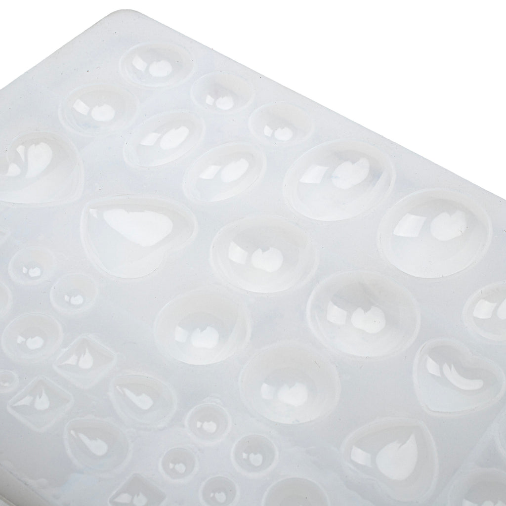 Silicone Mould Assorted Pendants 25 X 16cm X D5mm 1pc