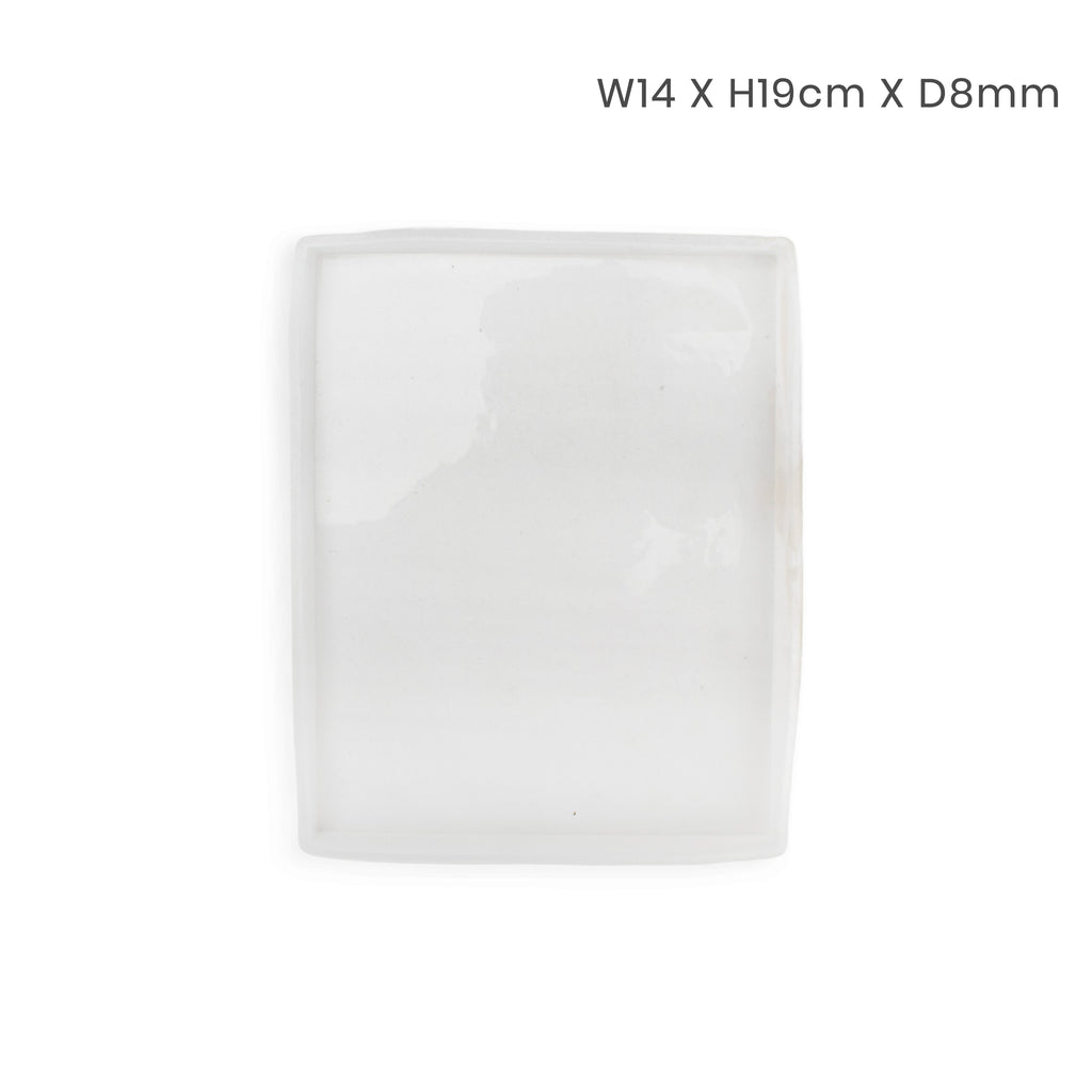 Silicone Mould Rectangular Tiles 14 X 19cm X D8mm 1pc