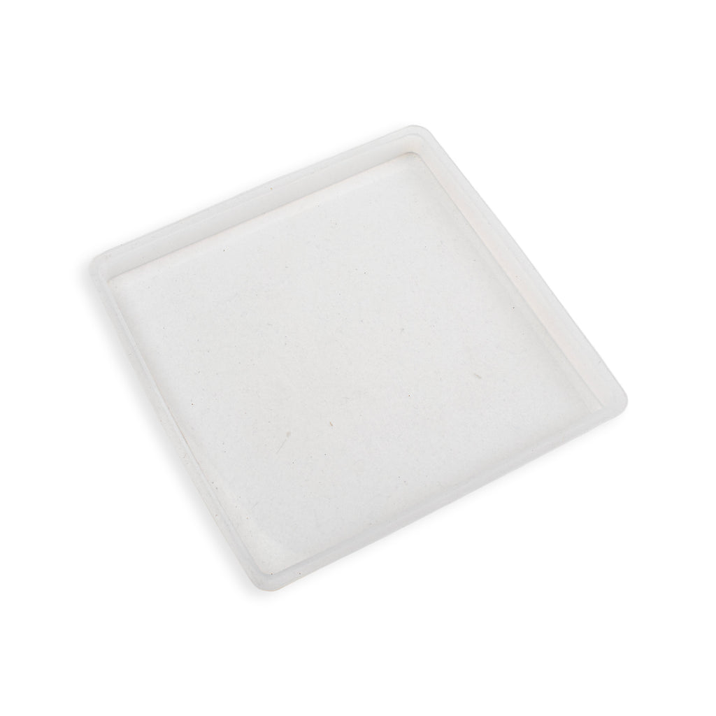 Silicone Mould Square Plain 6 X 6Inch X D10mm 1pc