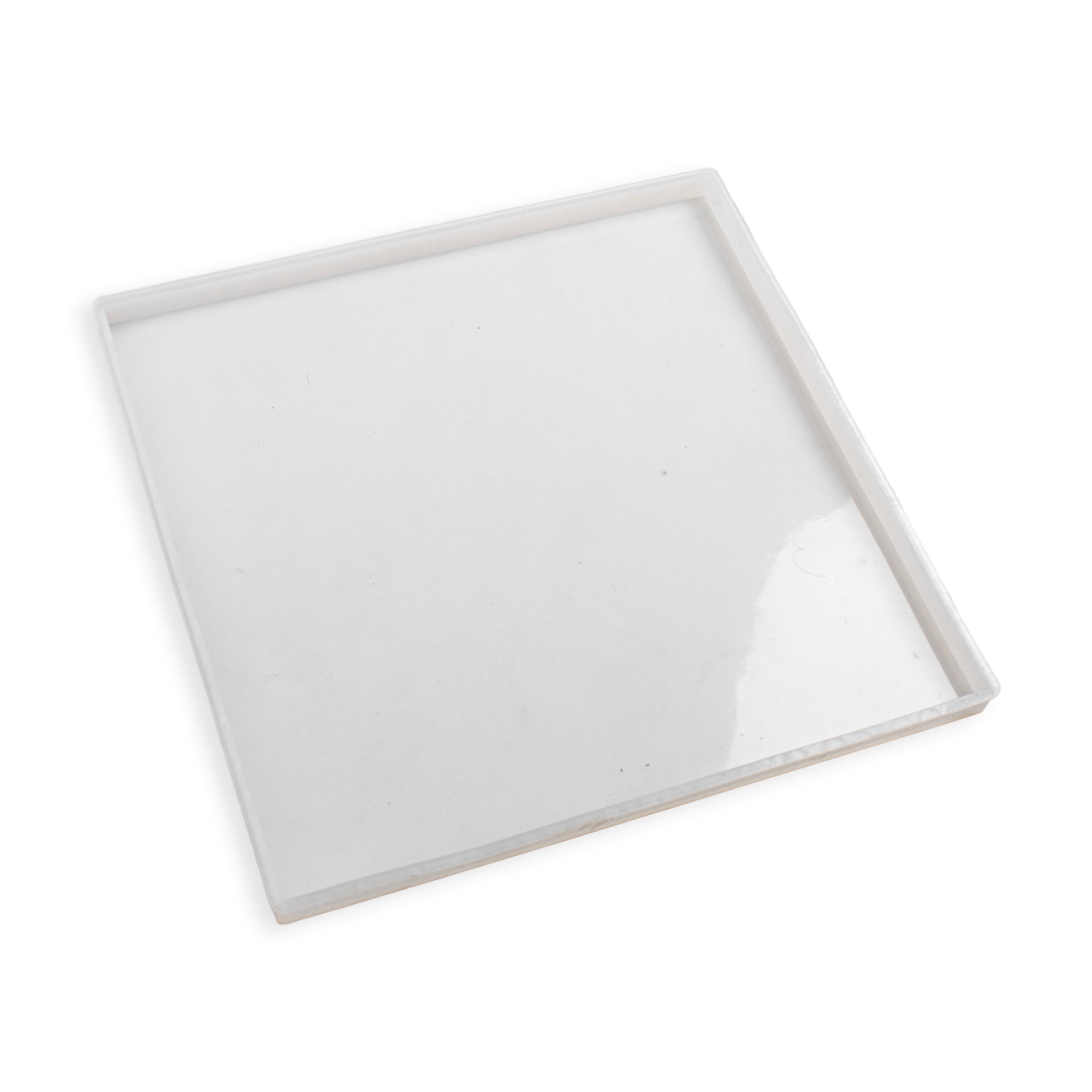 Silicone Mould Square Plain 10 X 10Inch X D10mm 1pc