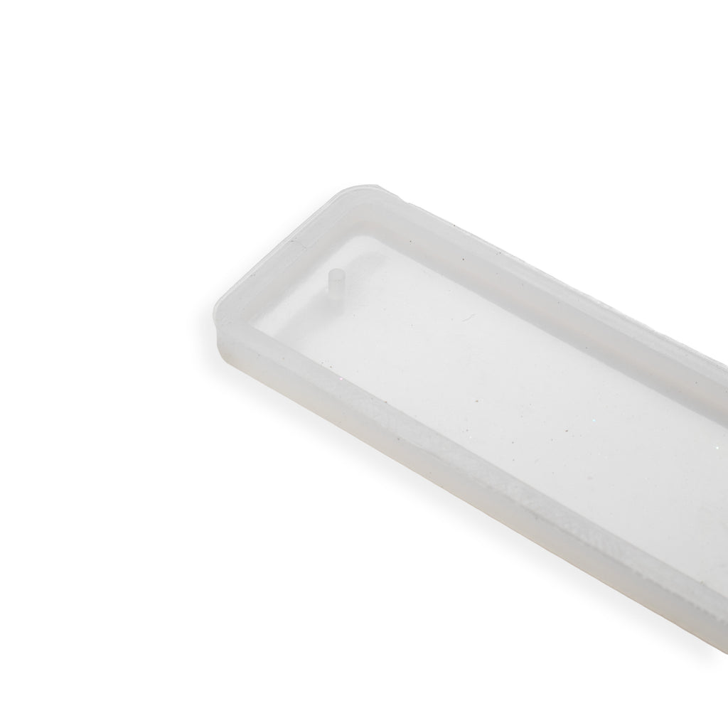 Silicone Mould Bookmark Rectangle 15 X 3cm X D3mm 1pc