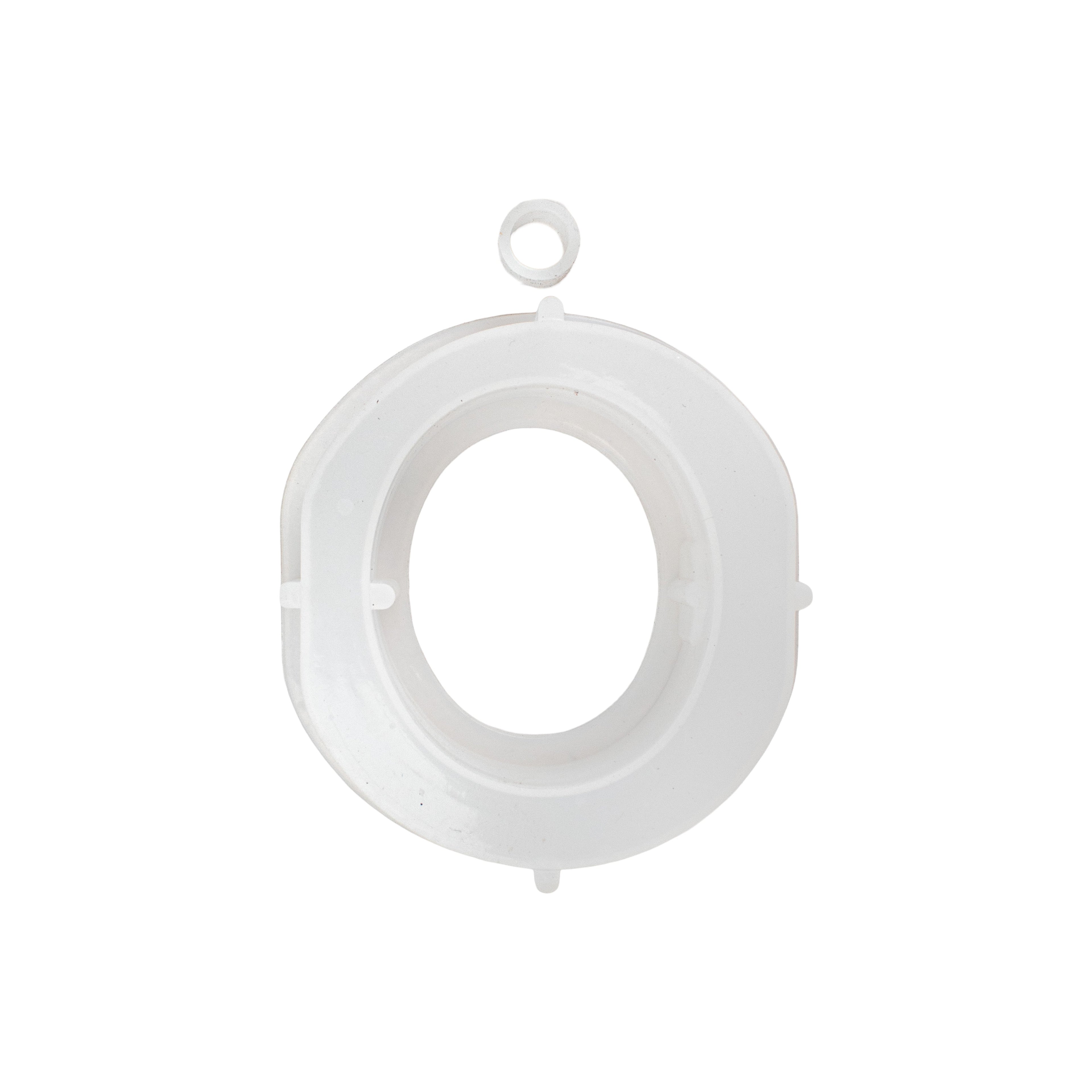 Silicone Mould Round Flower Vase with Holder 5Inch X D40mm 1pc