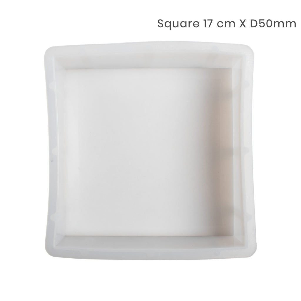 Silicone Mould Square 17 cm X D50mm 1pc