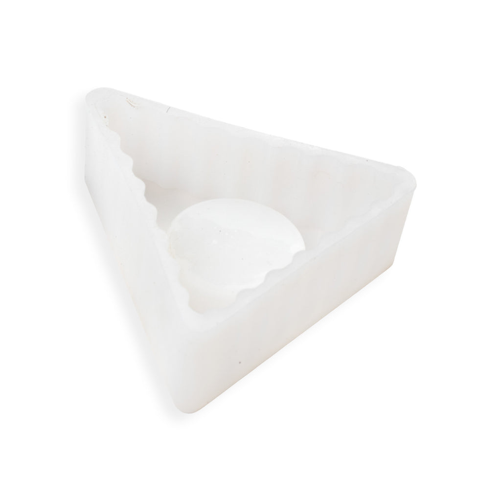 Silicone Mould Triangle T-light Candle 1pc
