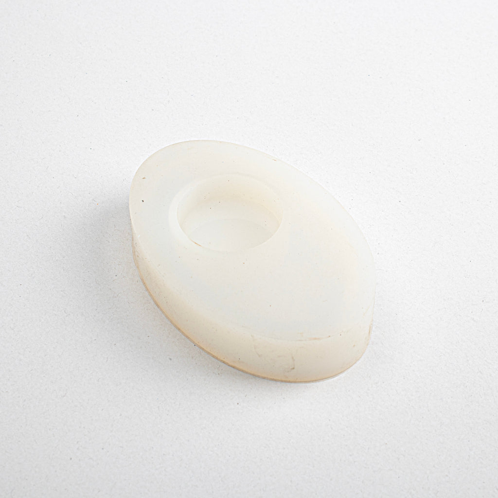 Silicone Mould Oval T-light Candle 1pc