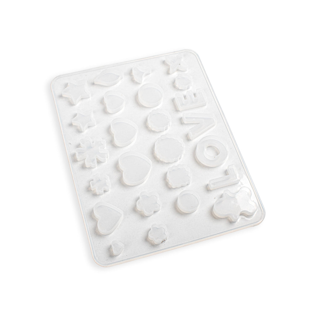 Silicone Mould Assorted pendants 1pc