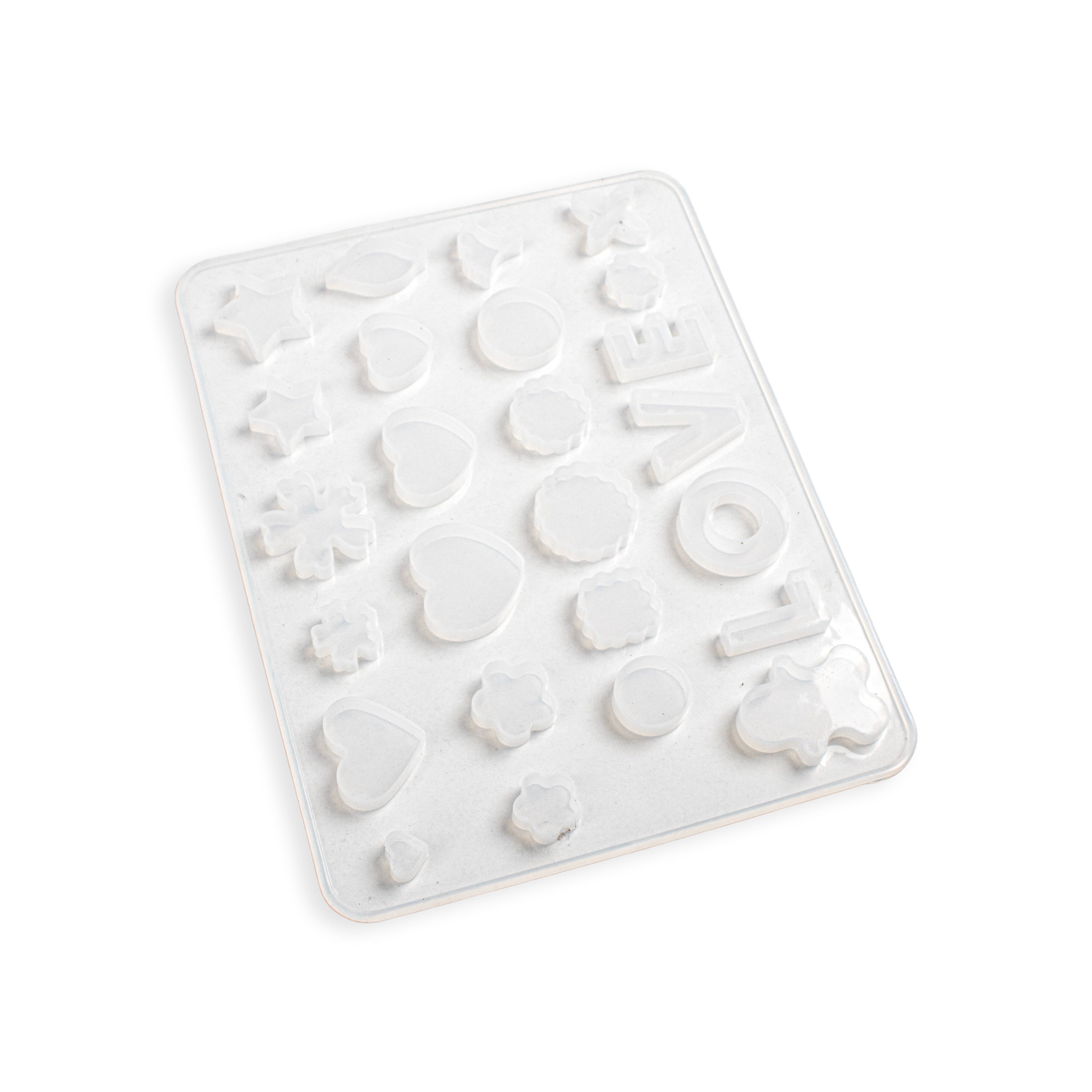 Silicone Mould Assorted pendants 1pc