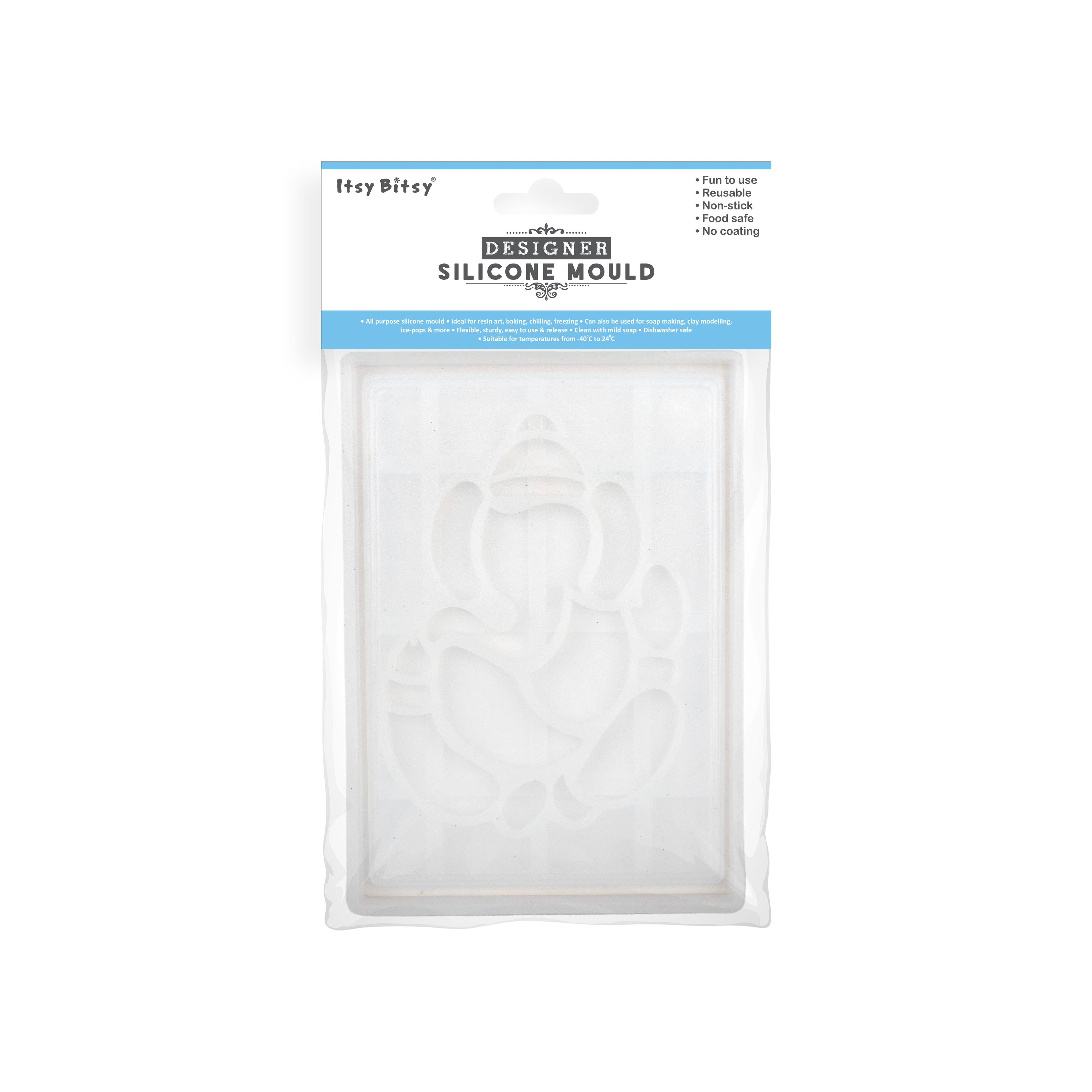 Silicone Mould Ganesha 16 X 11.16 cm X D12mm 1pc