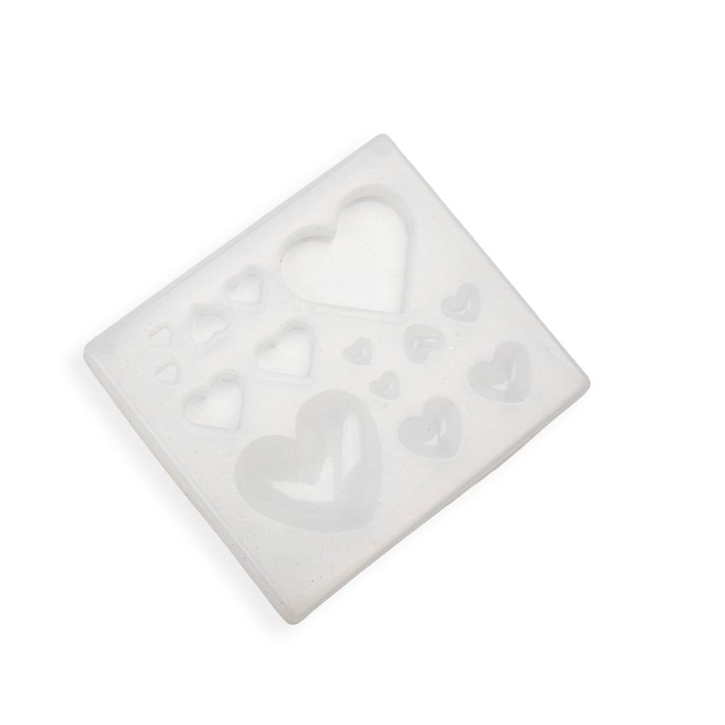 Silicone Mould Heart 14 Cavity 1pc