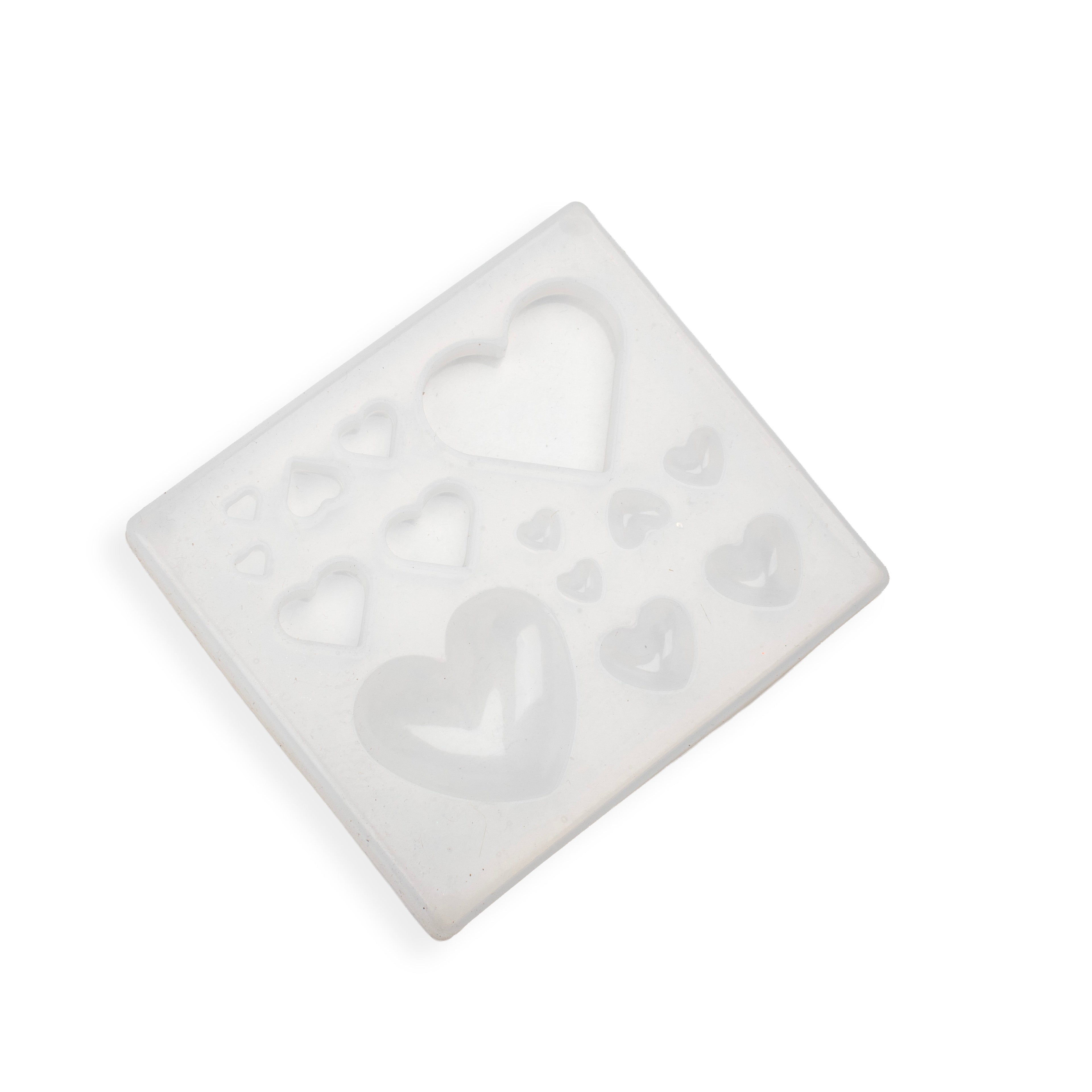 Silicone Mould Heart 14 Cavity 1pc
