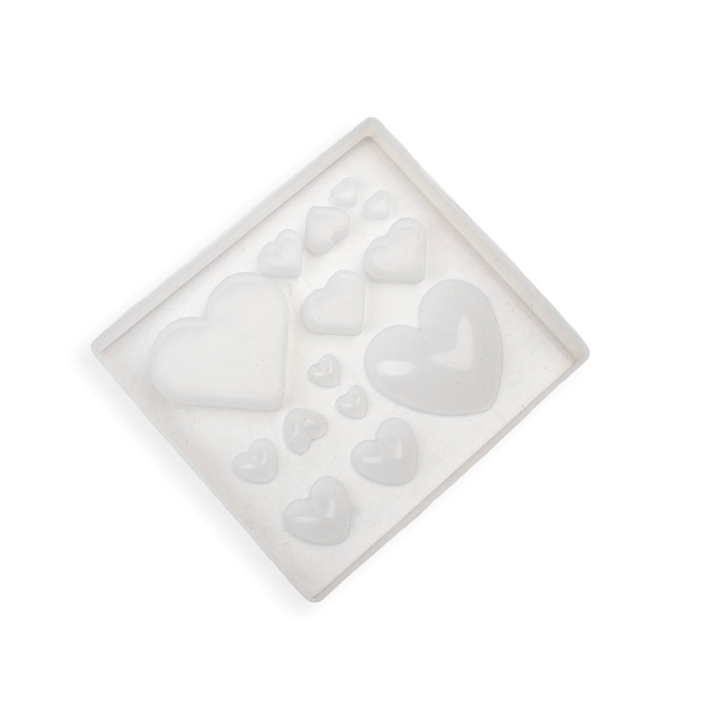 Silicone Mould Heart 14 Cavity 1pc