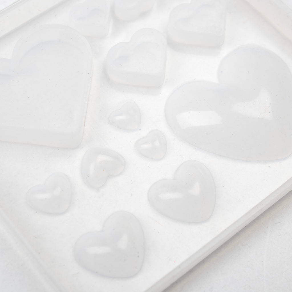 Silicone Mould Heart 14 Cavity 1pc