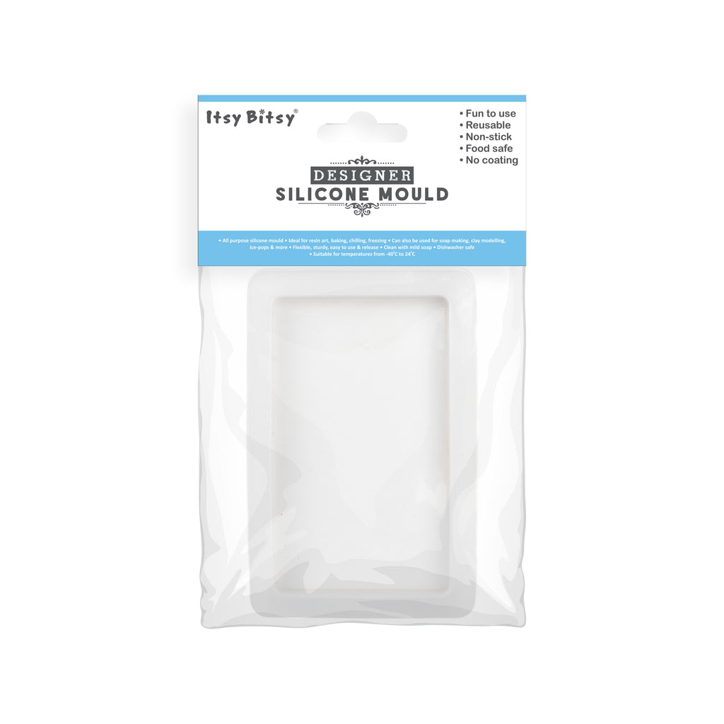 Silicone Mould Rectangle Tray 3.5 X 5 Inch X D15mm 1pc