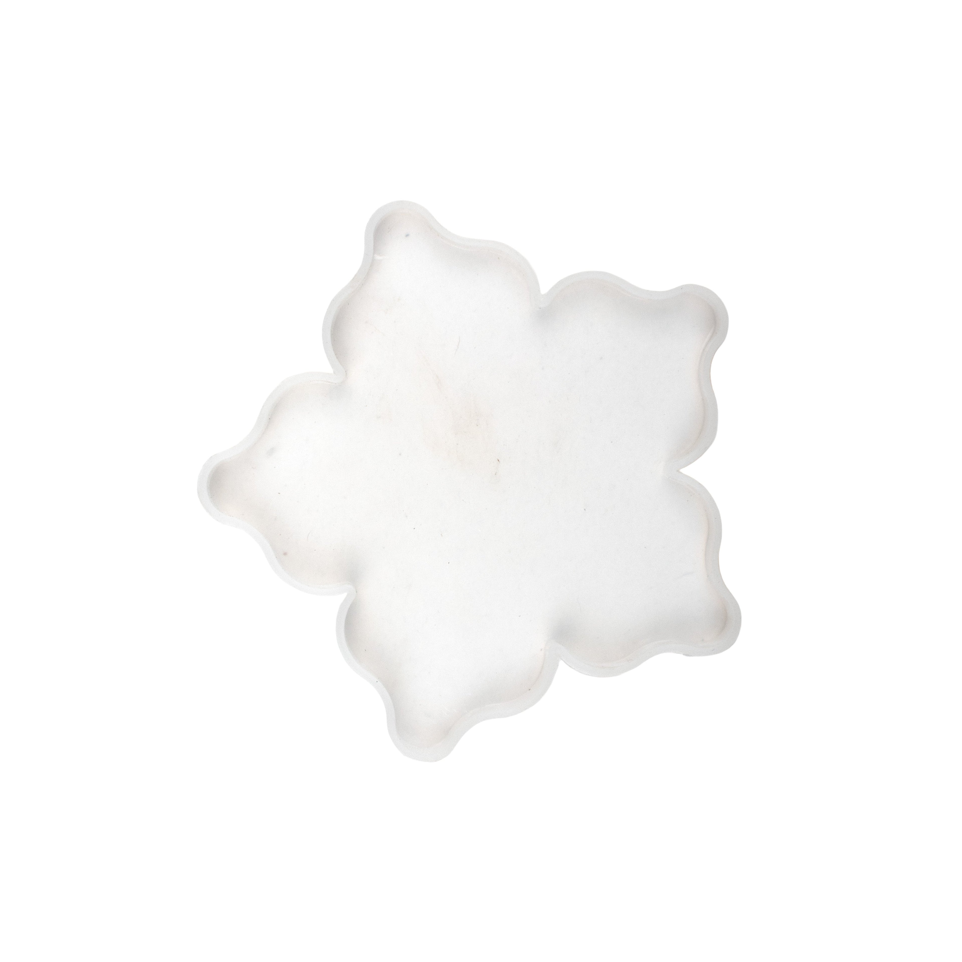 Silicone Mould Flower Coaster 5Inch X D6mm 1pc