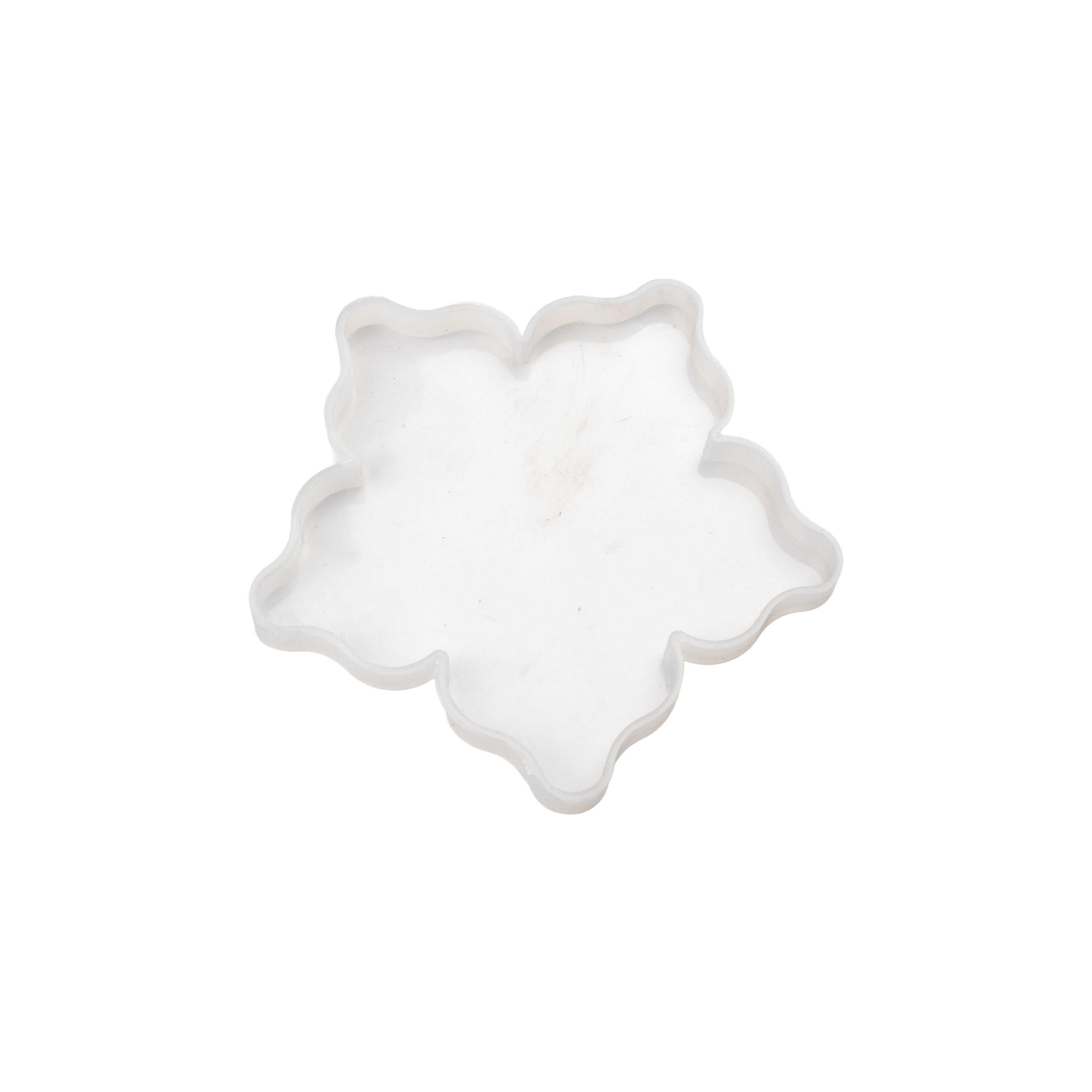 Silicone Mould Flower Coaster 5Inch X D6mm 1pc