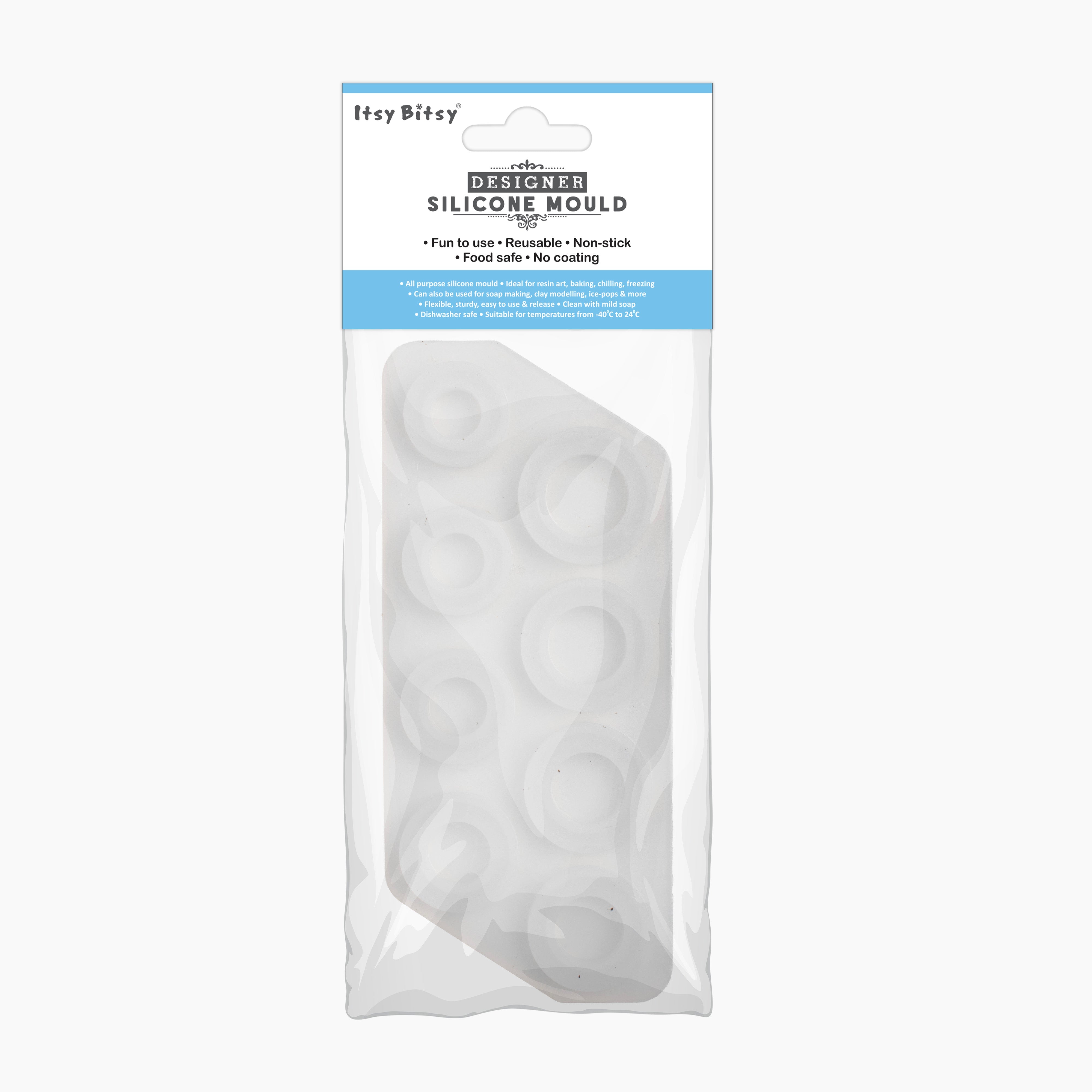 Silicone Mould Finger Ring 8 Cavity 1pc